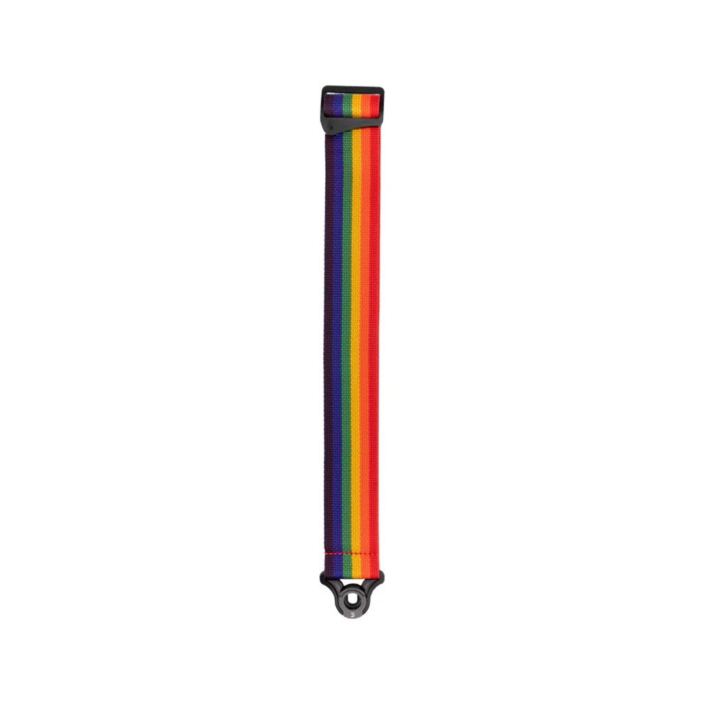 D'Addario 50mm Auto Lock Locking Polypro Guitar Strap, Rainbow - Image 2