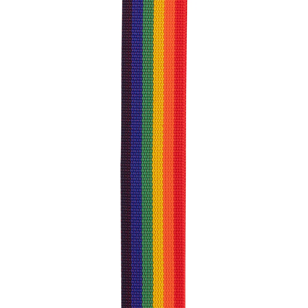 D'Addario 50mm Auto Lock Locking Polypro Guitar Strap, Rainbow - Image 3