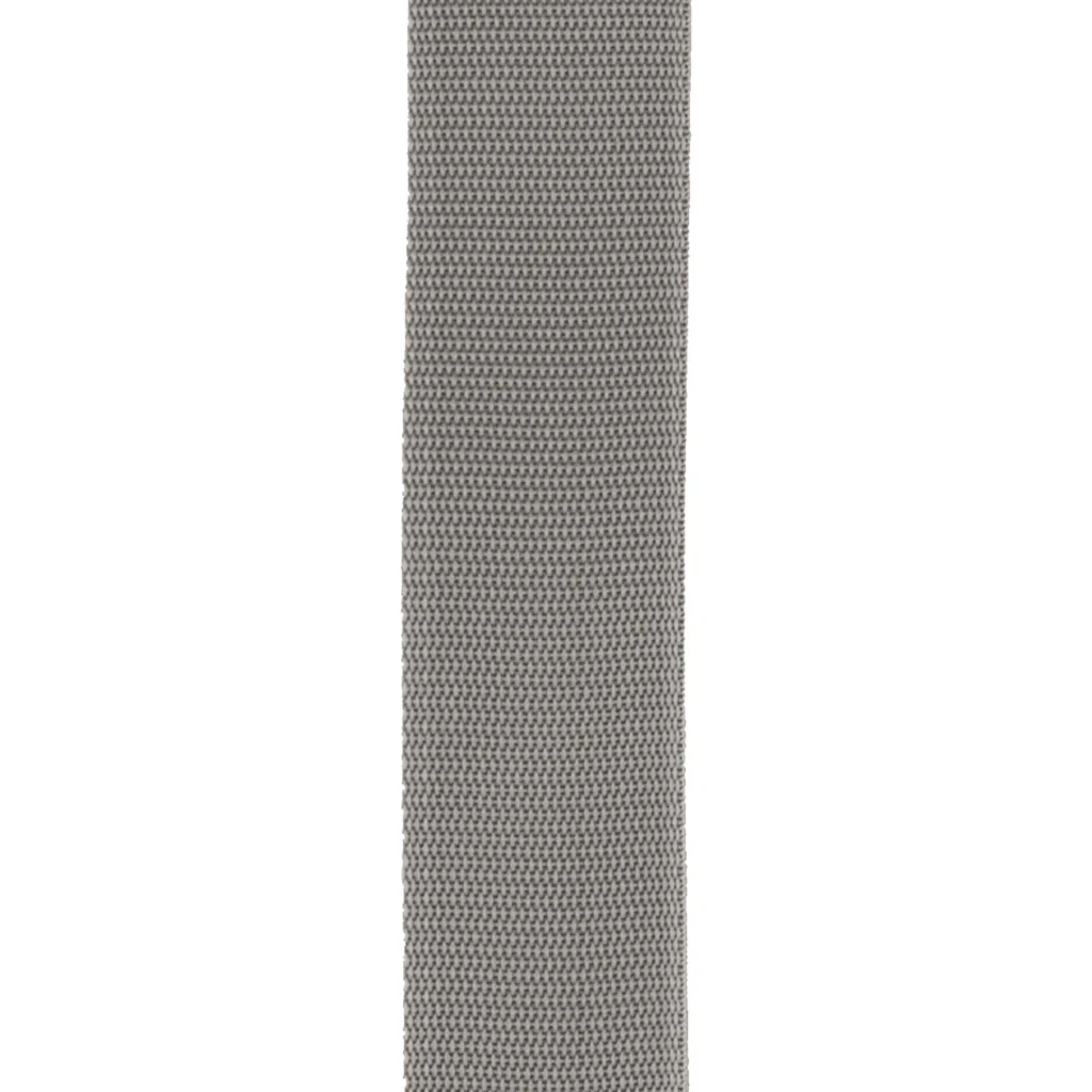 D'Addario 50mm Auto Lock Locking Polypro Guitar Strap, Silver - Image 3
