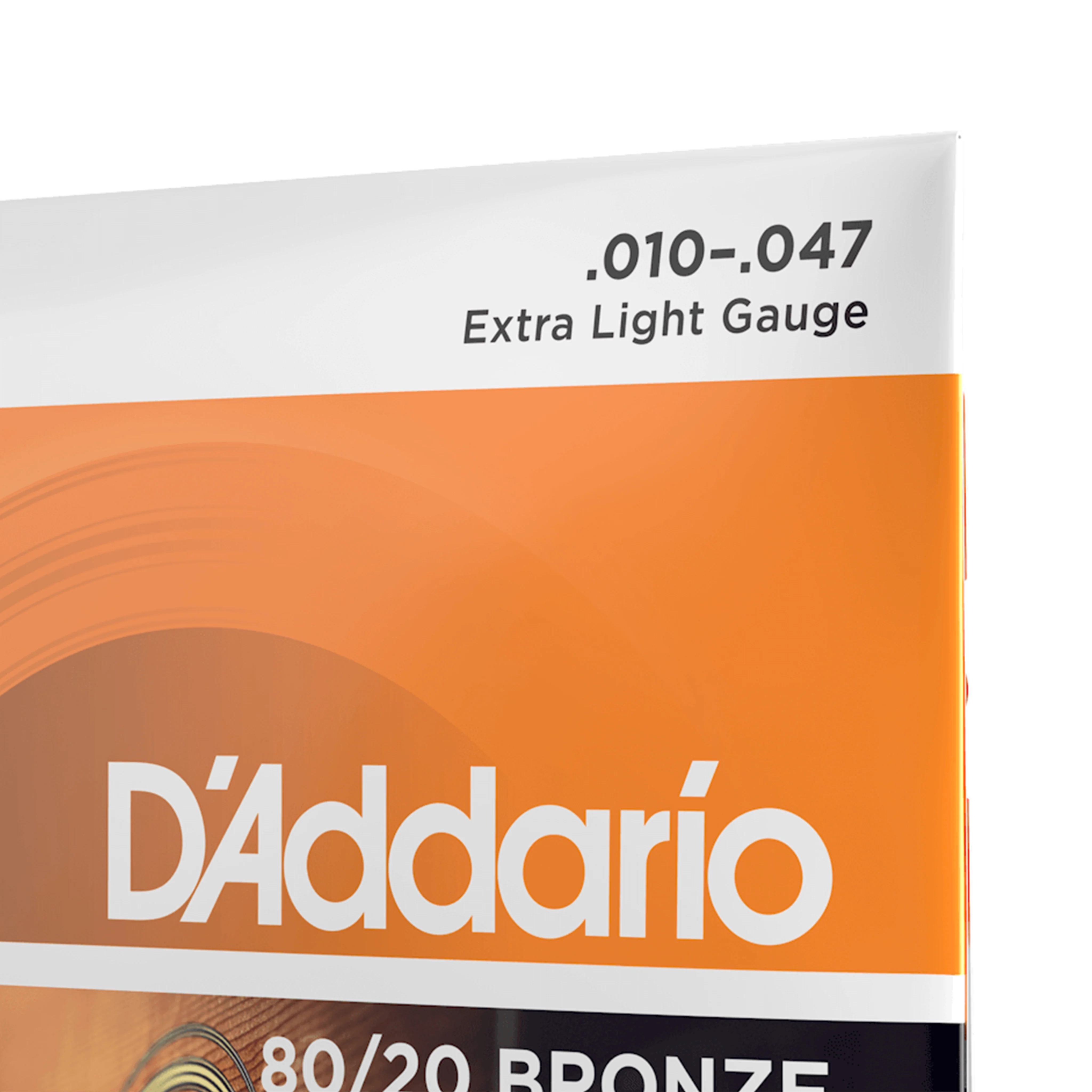 D'Addario EJ10 80/20 Bronze Acoustic Guitar Strings, Extra Light, 10-47 - Image 4