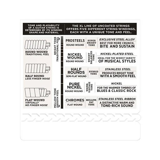 D'Addario EXL125 Nickel Wound Electric Guitar Strings, Super Light Top/ Regular Bottom, 9-46 - Image 4