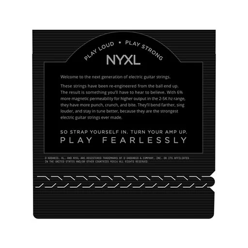 D'Addario NYXL1046 Nickel Wound Electric Guitar Strings, 10-46 - Image 4
