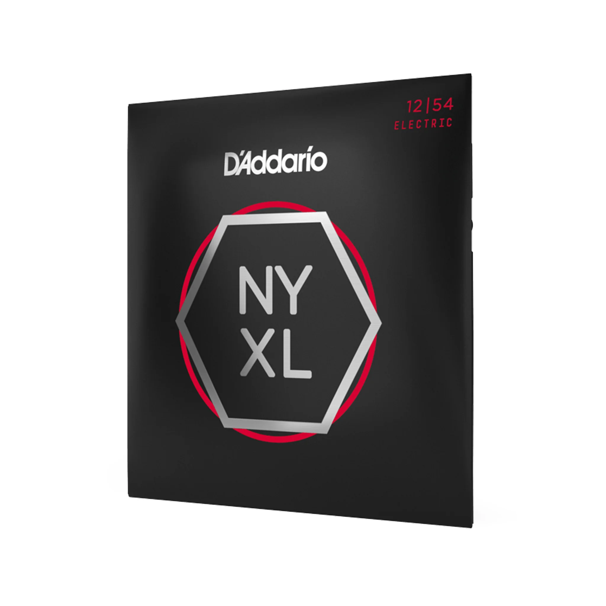 D'Addario NYXL1254 NYXL Nickel Wound Electric Guitar Strings, Heavy Plain 3rd, 12-54 - Image 2