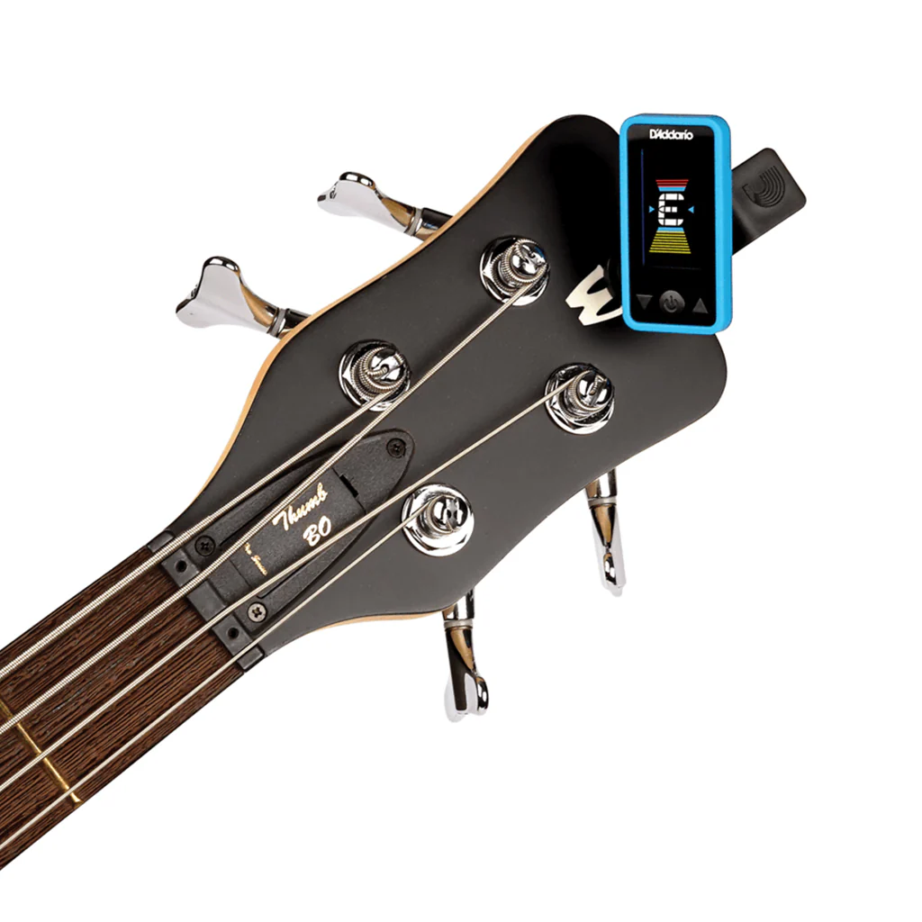 D'Addario PW-CT-17BU Eclipse Headstock Tuner, Blue - Image 4