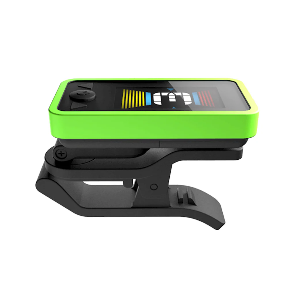 D'Addario PW-CT-17GN Eclipse Headstock Tuner, Green - Image 2