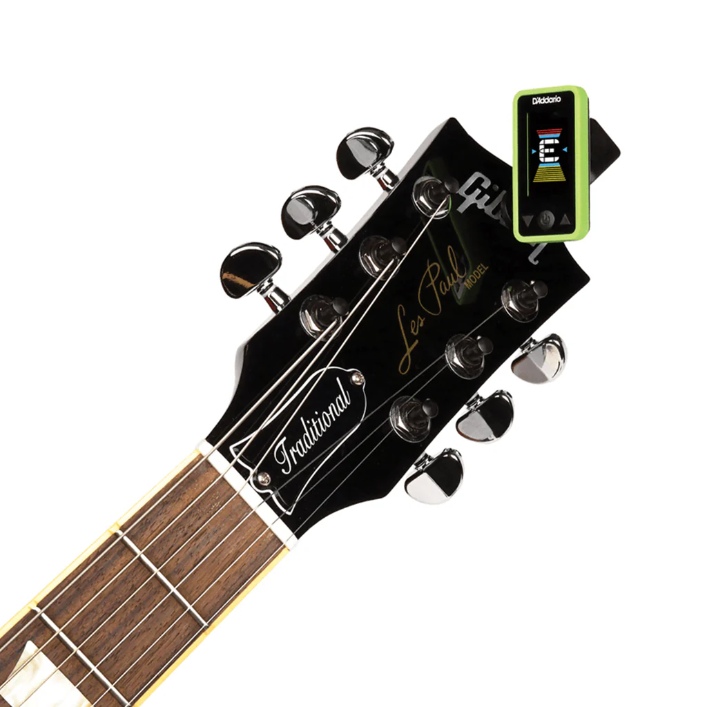 D'Addario PW-CT-17GN Eclipse Headstock Tuner, Green - Image 3