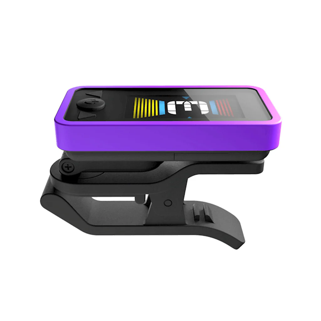 D'Addario PW-CT-17PR Eclipse Headstock Tuner, Purple - Image 2