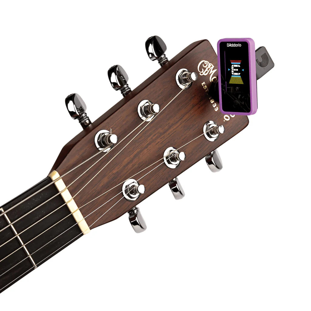 D'Addario PW-CT-17PR Eclipse Headstock Tuner, Purple - Image 4