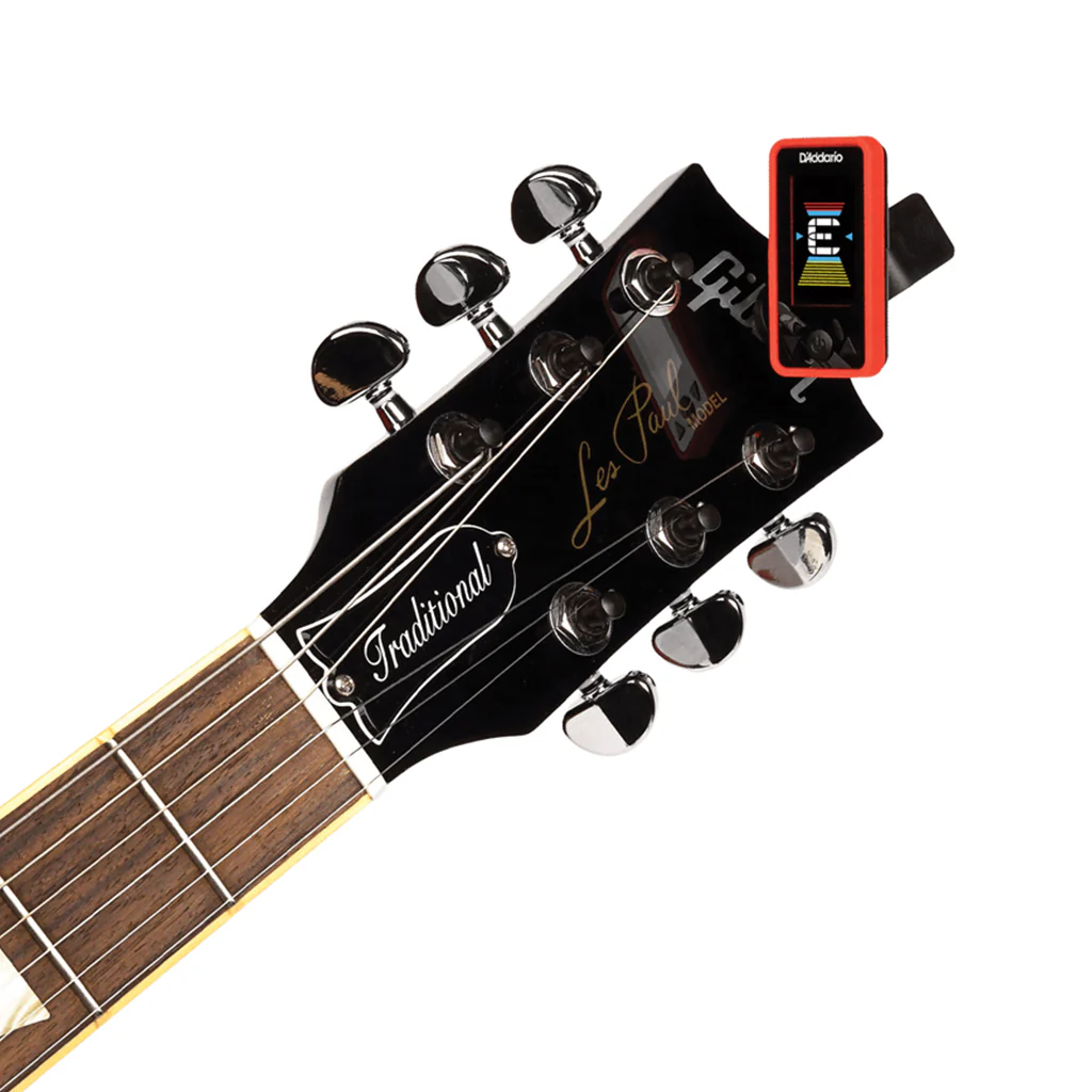 D'Addario PW-CT-17RD Eclipse Headstock Tuner, Red - Image 3