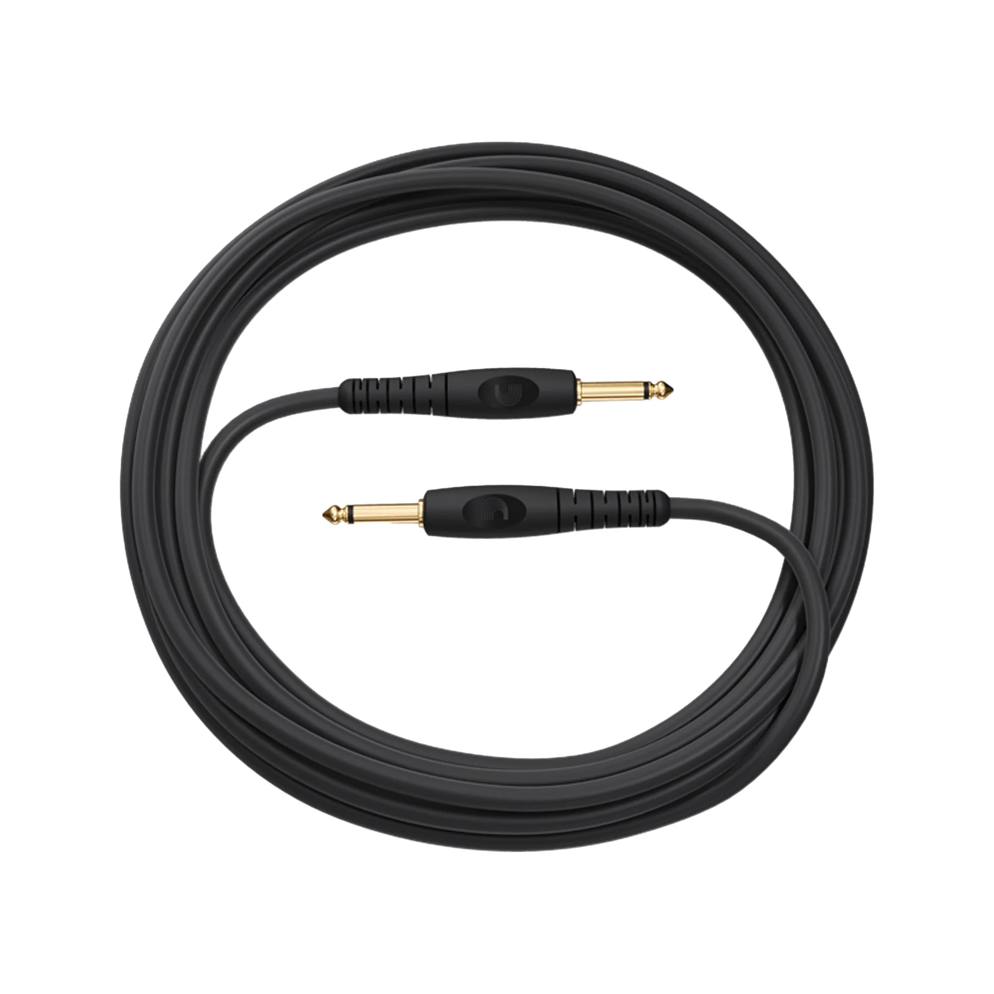 D'Addario PW-G-05 Custom Series Mono 1/4 Inch To 1/4 Inch Straight Instrument Cable, 5 feet