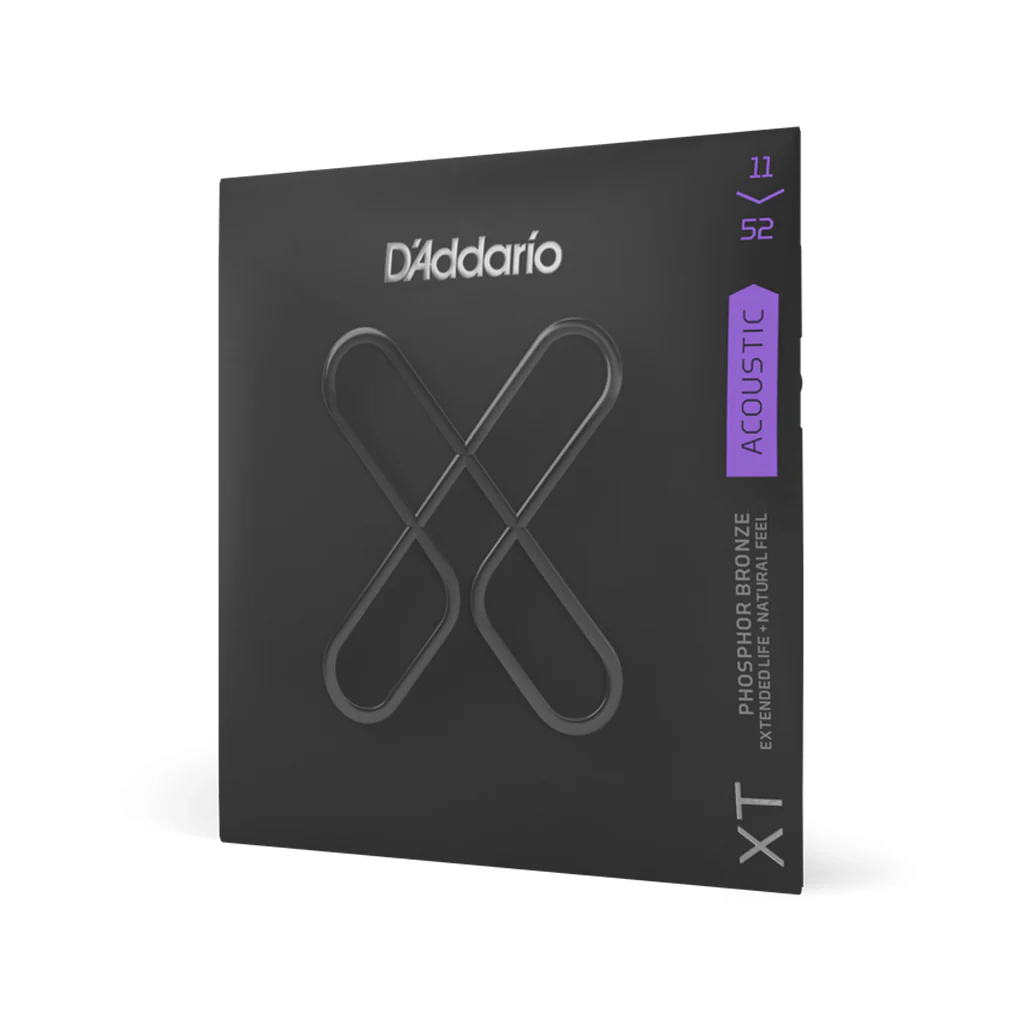 D'Addario XTAPB1152 XT Phosphor Bronze Acoustic Guitar Strings, Custom Light, 11-52 - Image 2