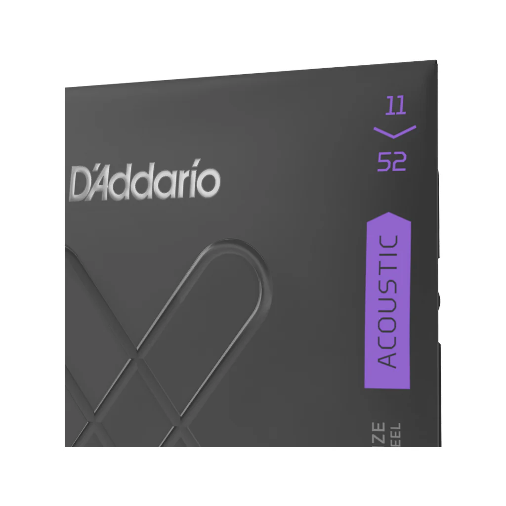 D'Addario XTAPB1152 XT Phosphor Bronze Acoustic Guitar Strings, Custom Light, 11-52 - Image 4