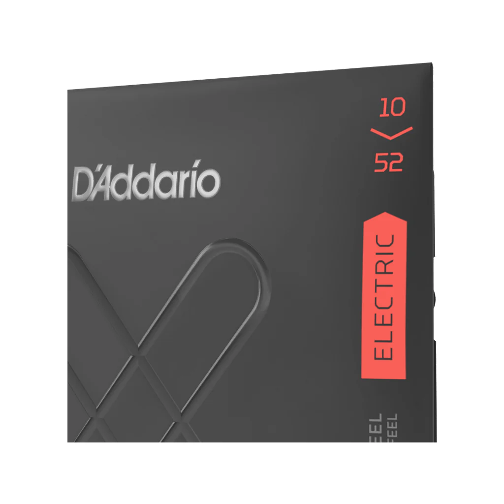 D'Addario XTE1052 XT Nickel Plated Steel Electric Guitar Strings, Light Top/Heavy Bottom, 10-52 - Image 4