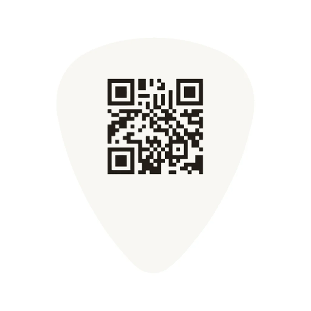 Dawsons Delrin 0.73mm Pick, White - Image 2