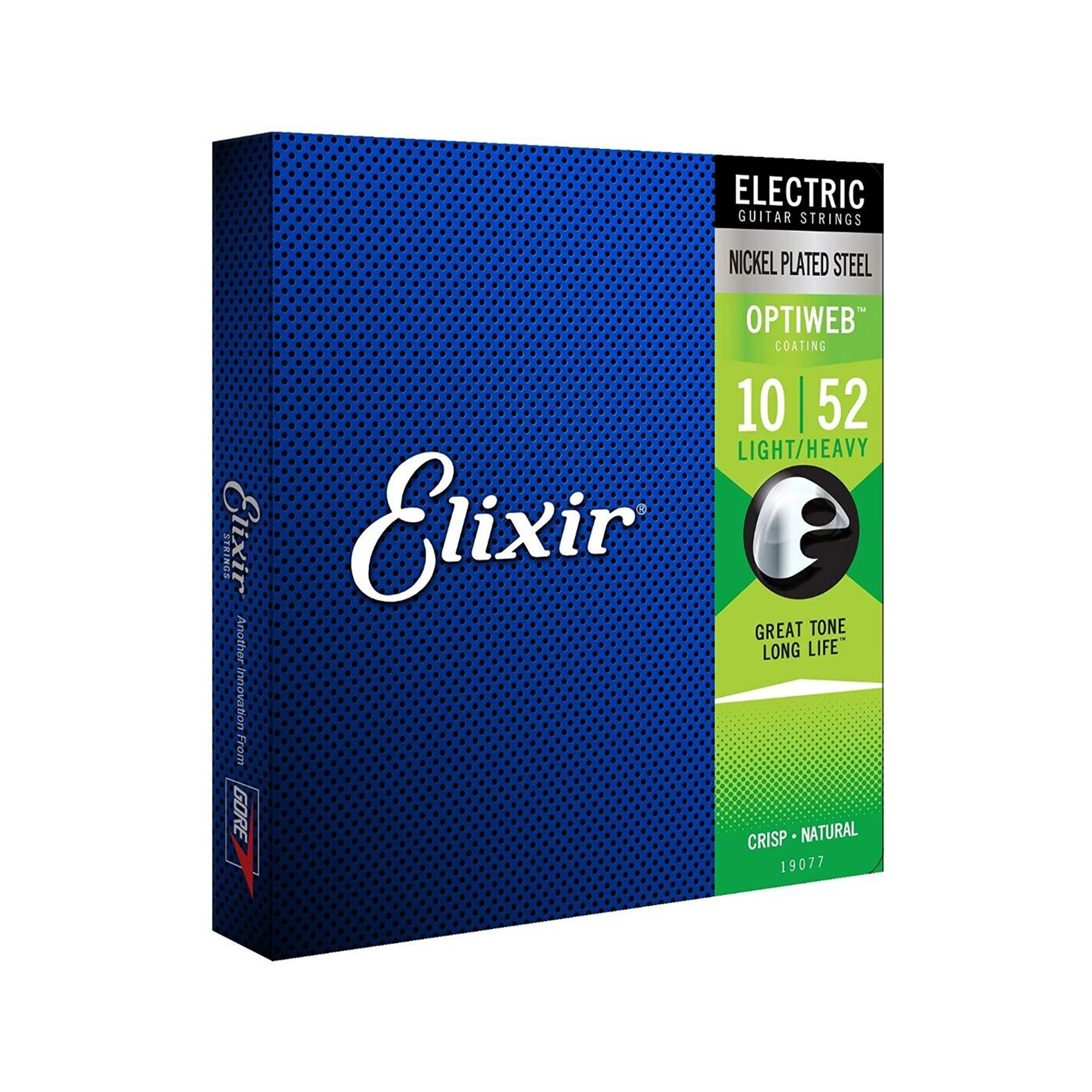 Elixir 19077 Optiweb Electric Guitar Strings, Light-Heavy, 10-52 - Image 3