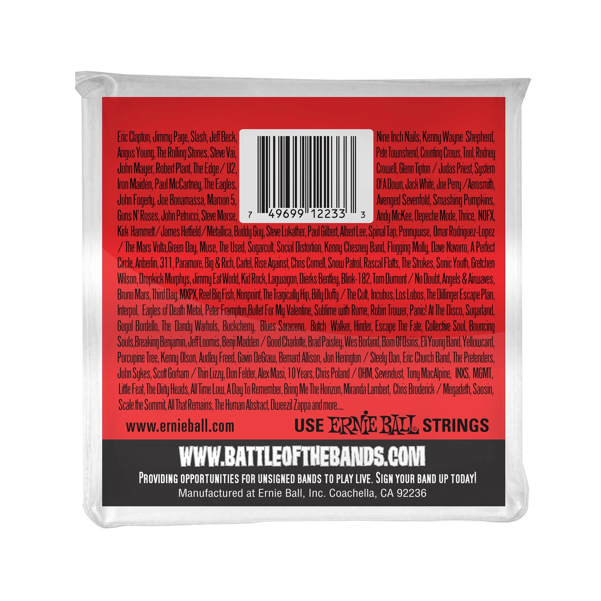 Ernie Ball Light 12-String Nickel Wound Electric Guitar Strings - Image 2