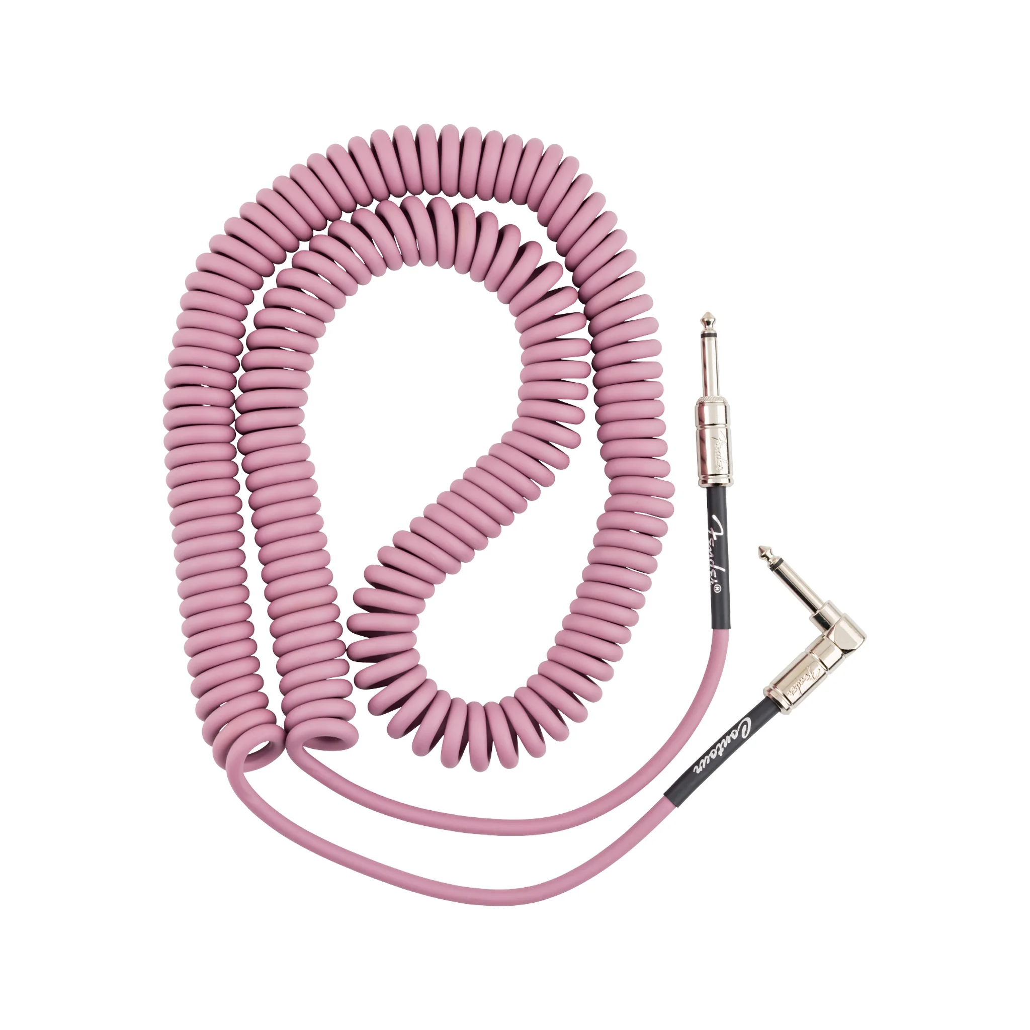 Fender 30FT Contour Series Coil Instrument Cable, Burgundy Mist - Image 2