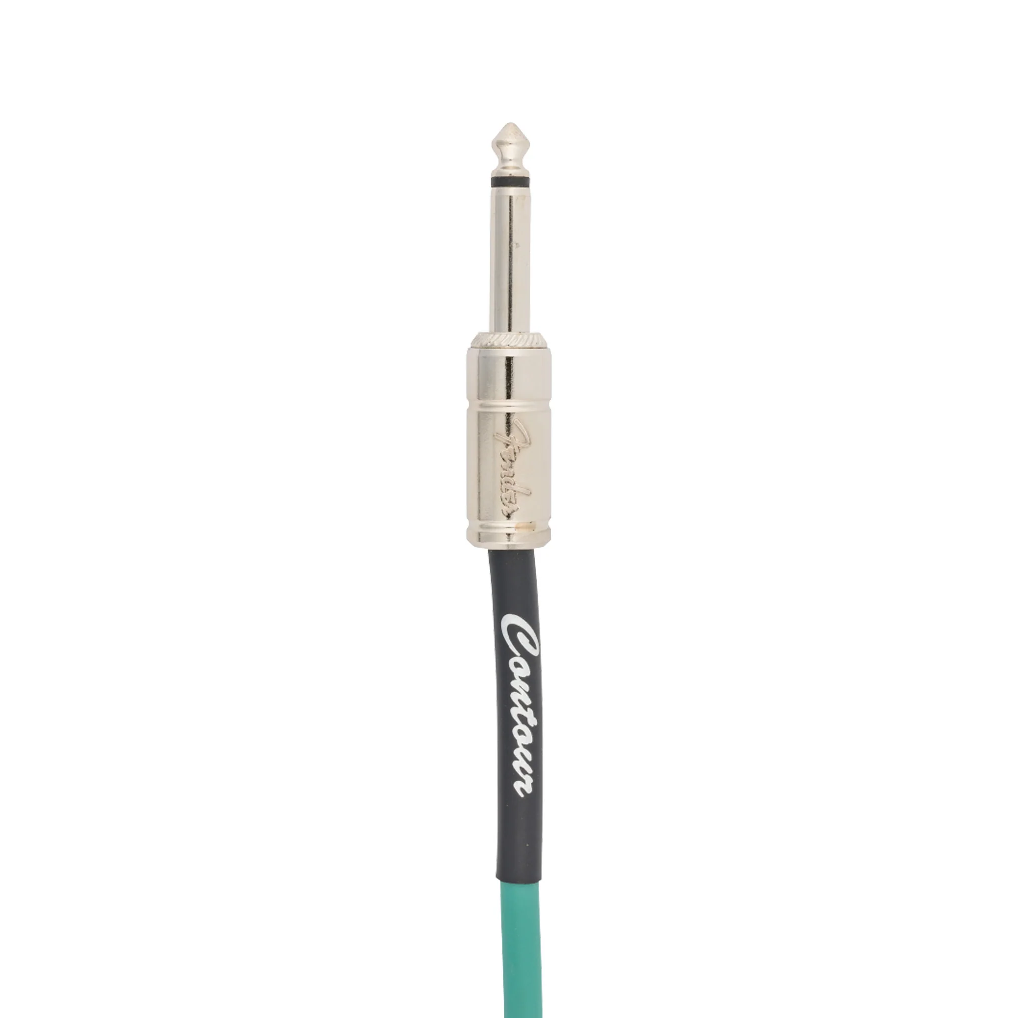 Fender 30FT Contour Series Coil Instrument Cable, Sherwood Green - Image 3