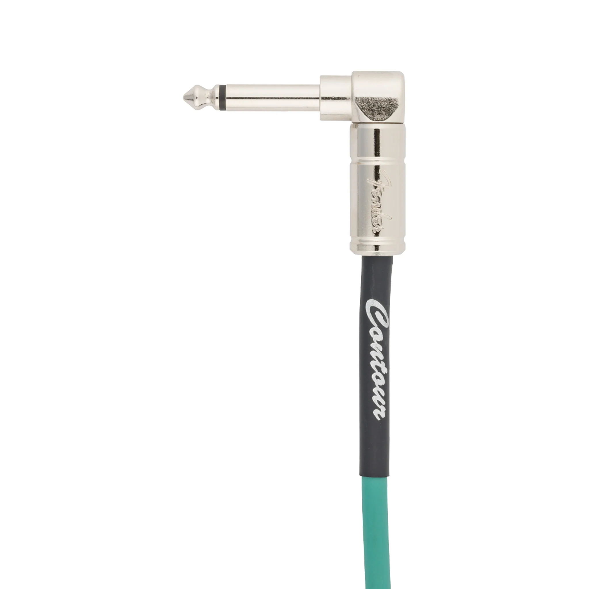 Fender 30FT Contour Series Coil Instrument Cable, Sherwood Green - Image 4