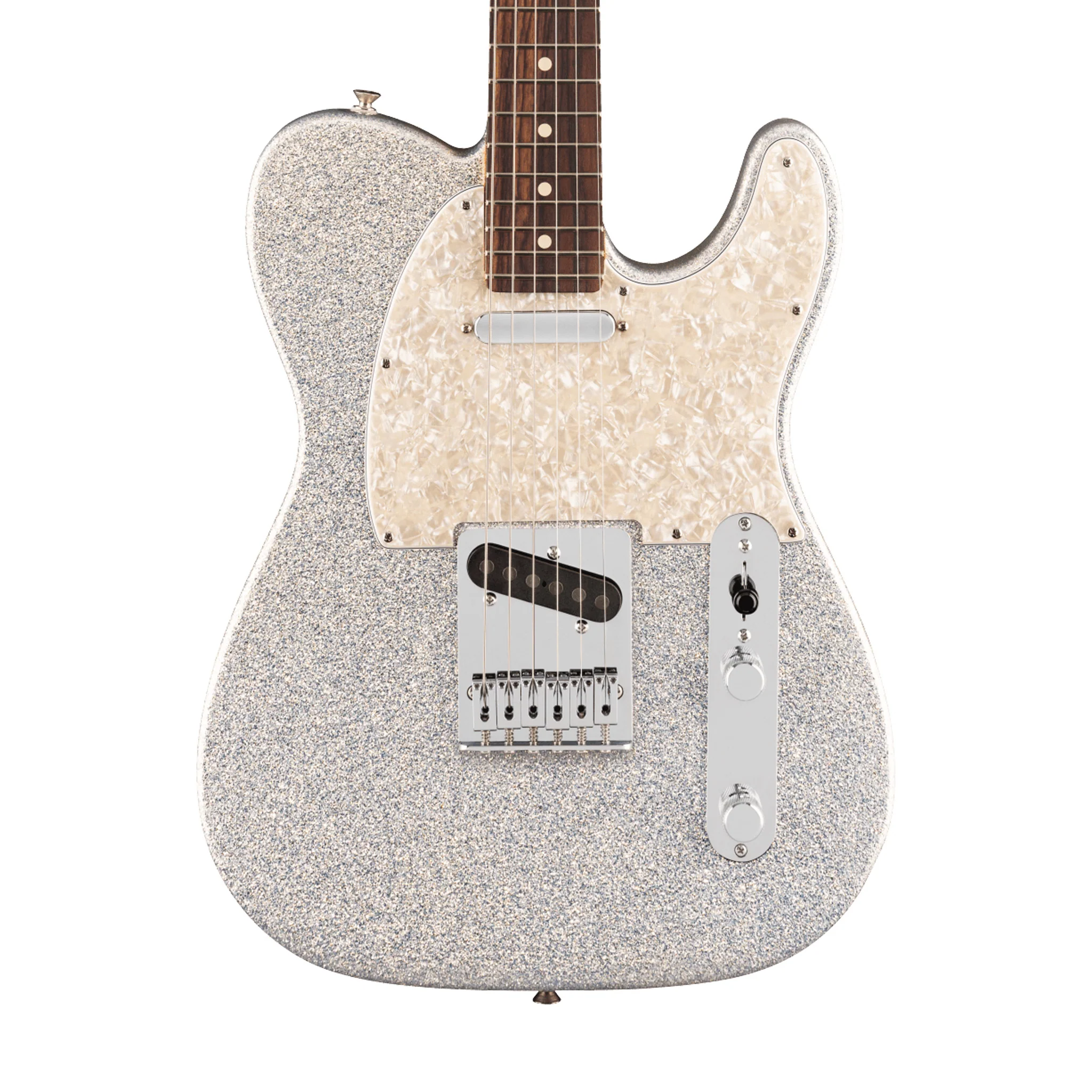 Fender 75th Anniversary Player Series II Sparkle Telecaster Electric Guitar, Diamond Dust Sparkle - Image 3