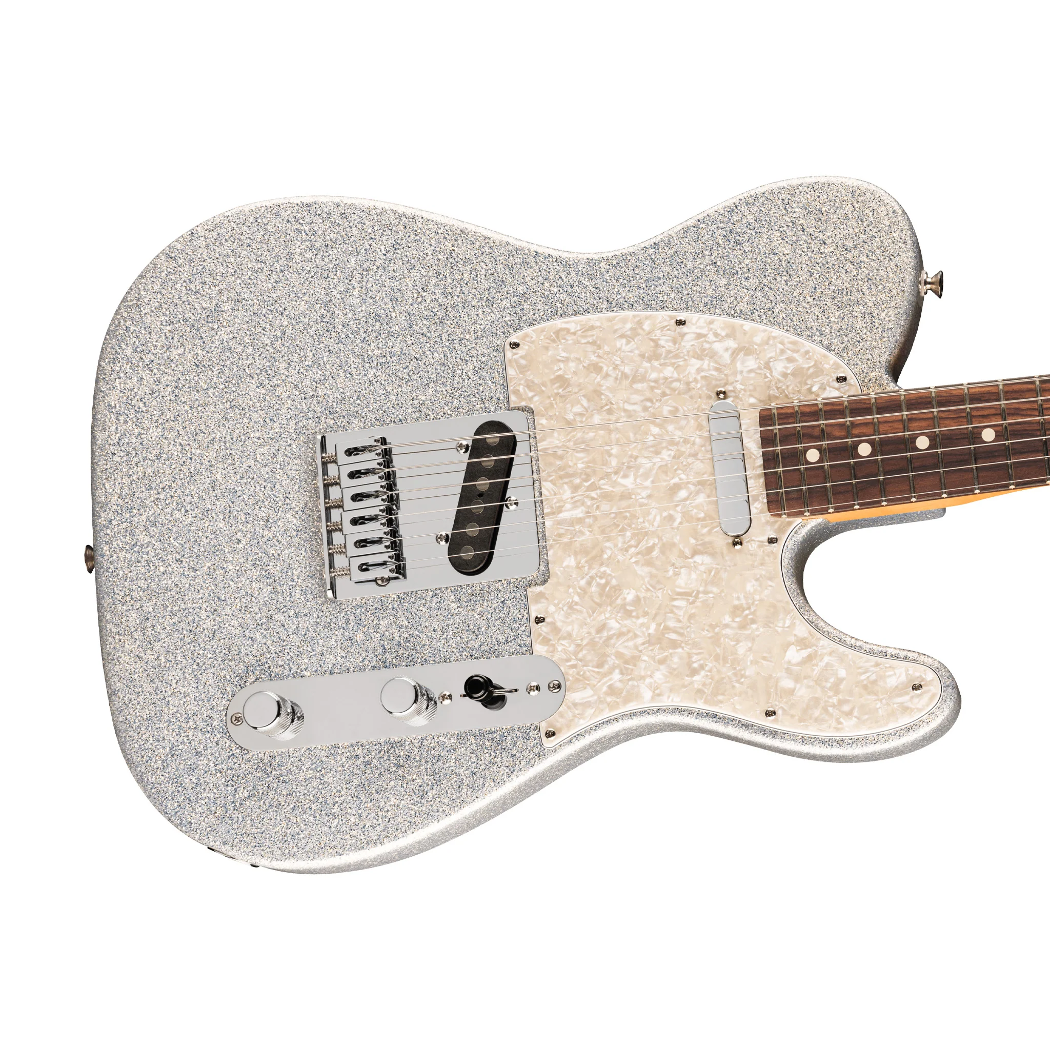Fender 75th Anniversary Player Series II Sparkle Telecaster Electric Guitar, Diamond Dust Sparkle - Image 5