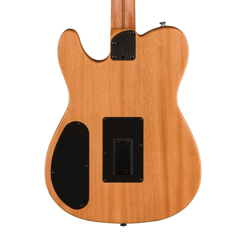 Fender Acoustasonic Player Telecaster Electric Guitar, Brushed Black - Image 4