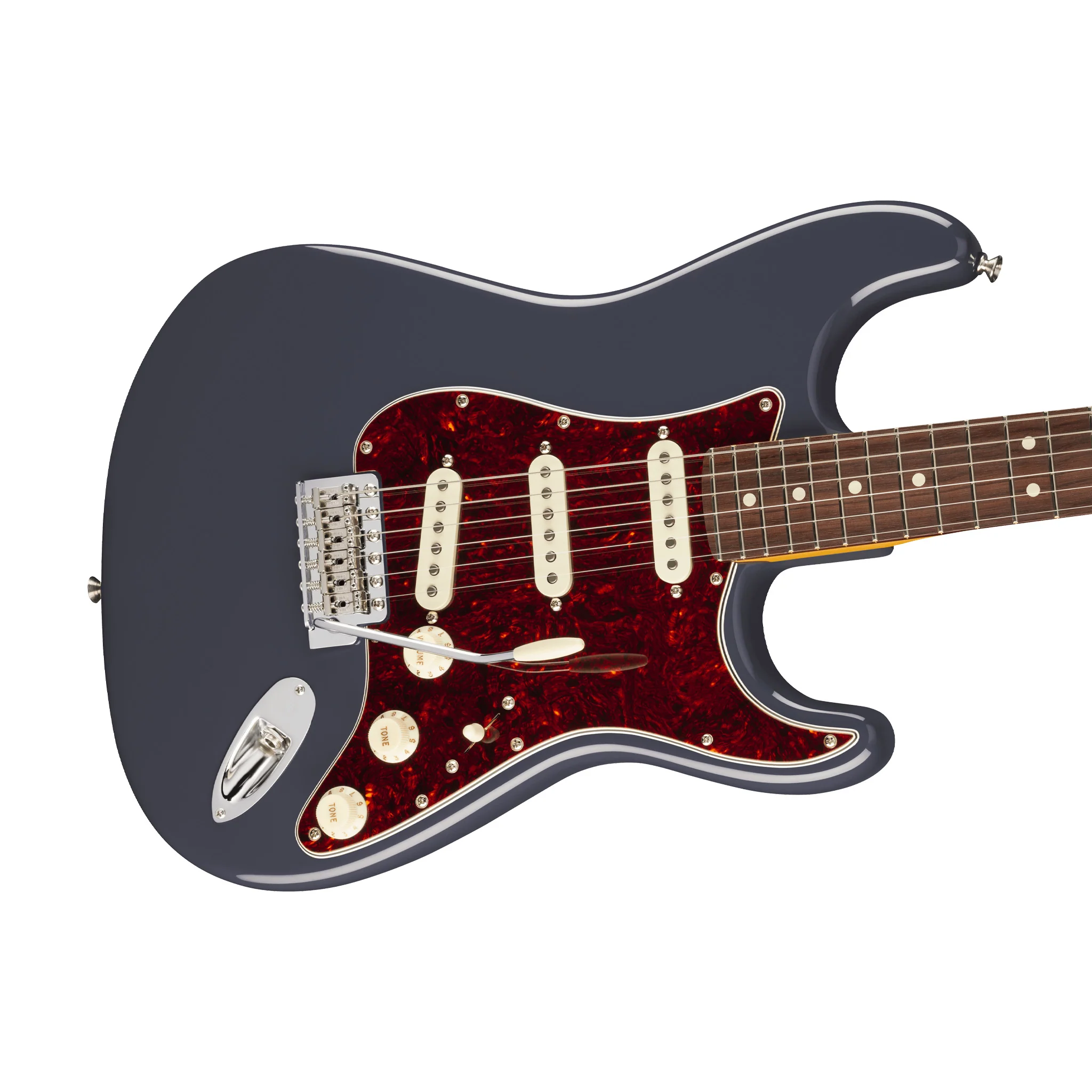 Fender American Professional Classic Stratocaster Electric Guitar, RW FB, Faded Black - Image 5