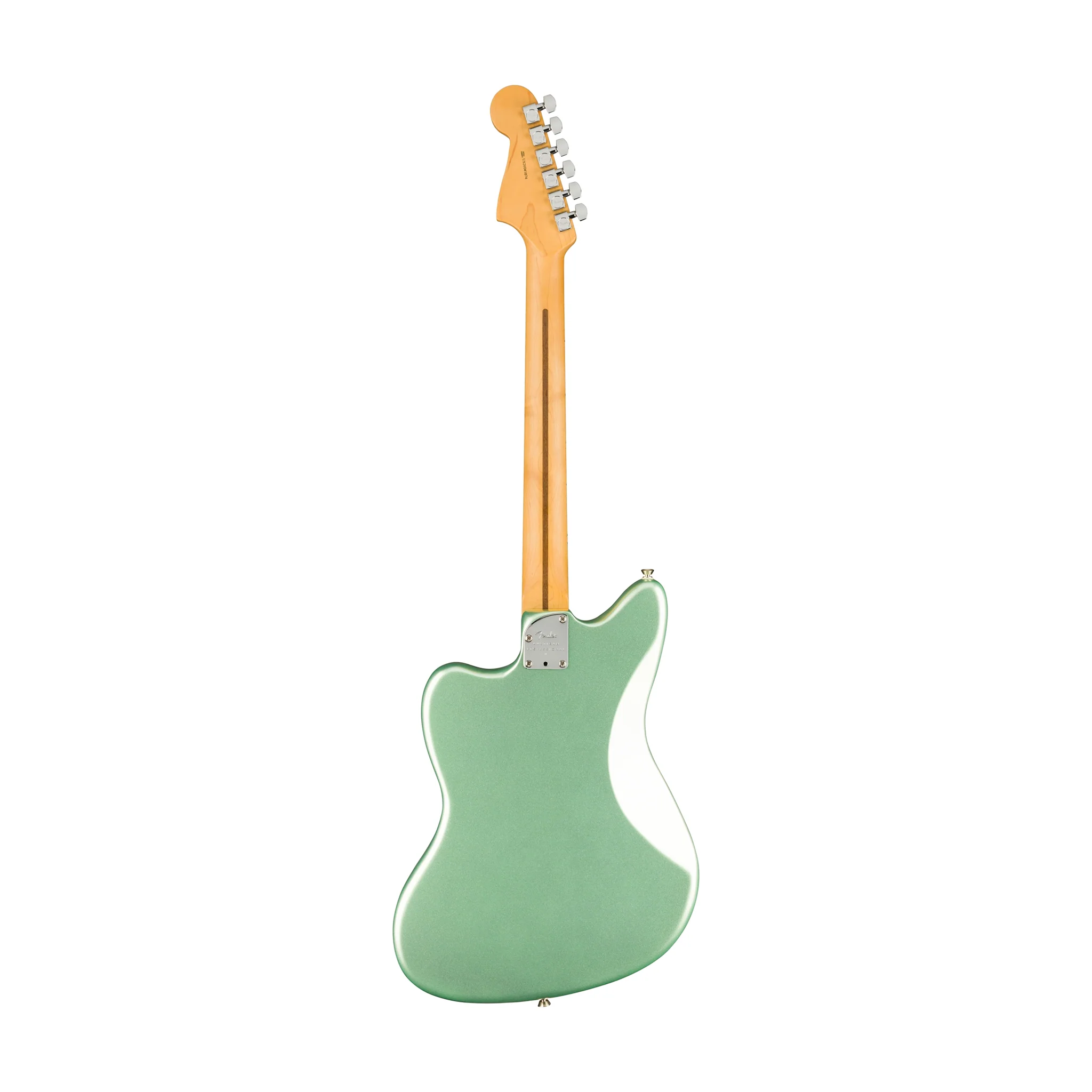 Fender American Professional II Jazzmaster Electric Guitar, Maple FB, Mystic Surf Green - Image 2