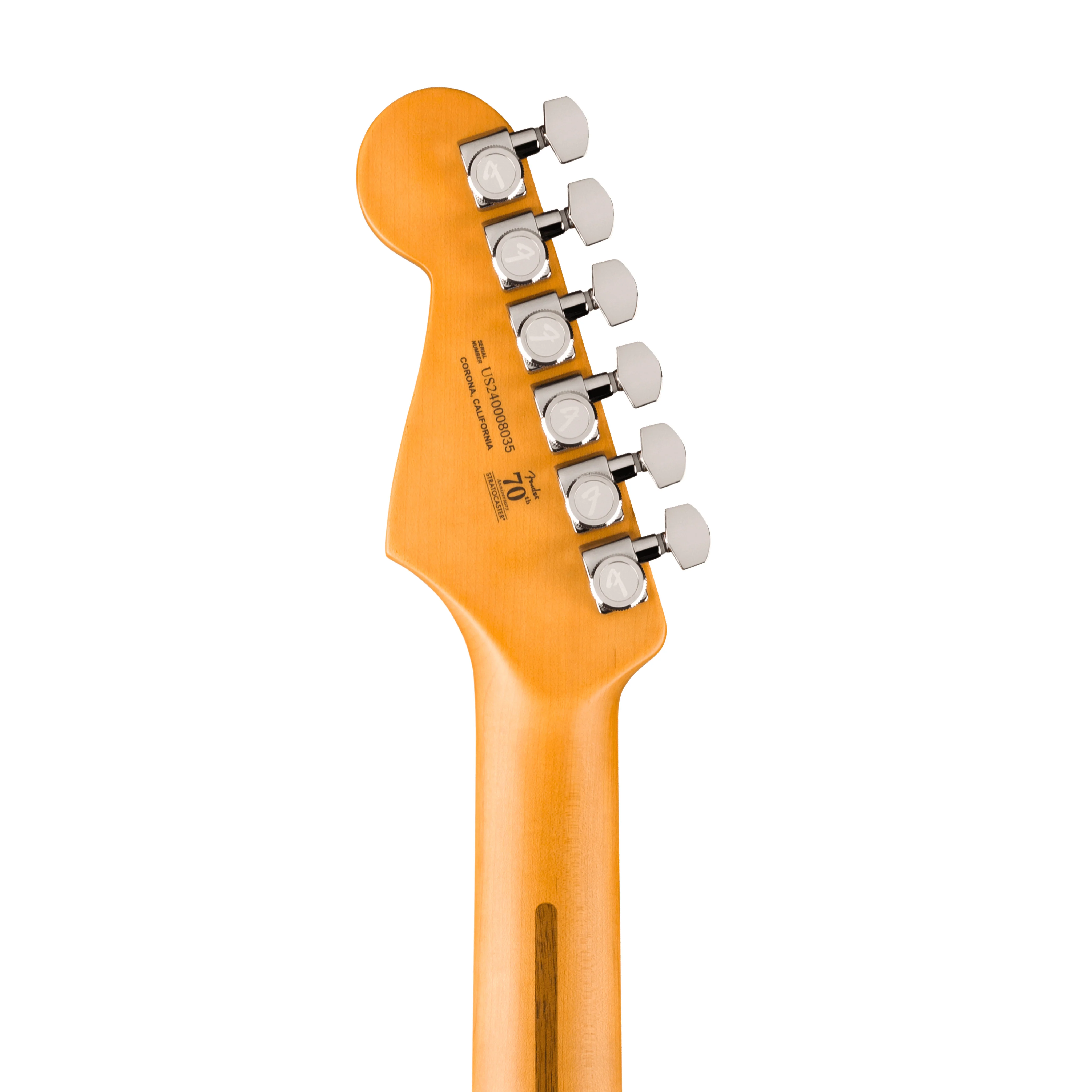 Fender American Ultra II Stratocaster Electric Guitar, Ebony FB, Ultraburst - Image 6