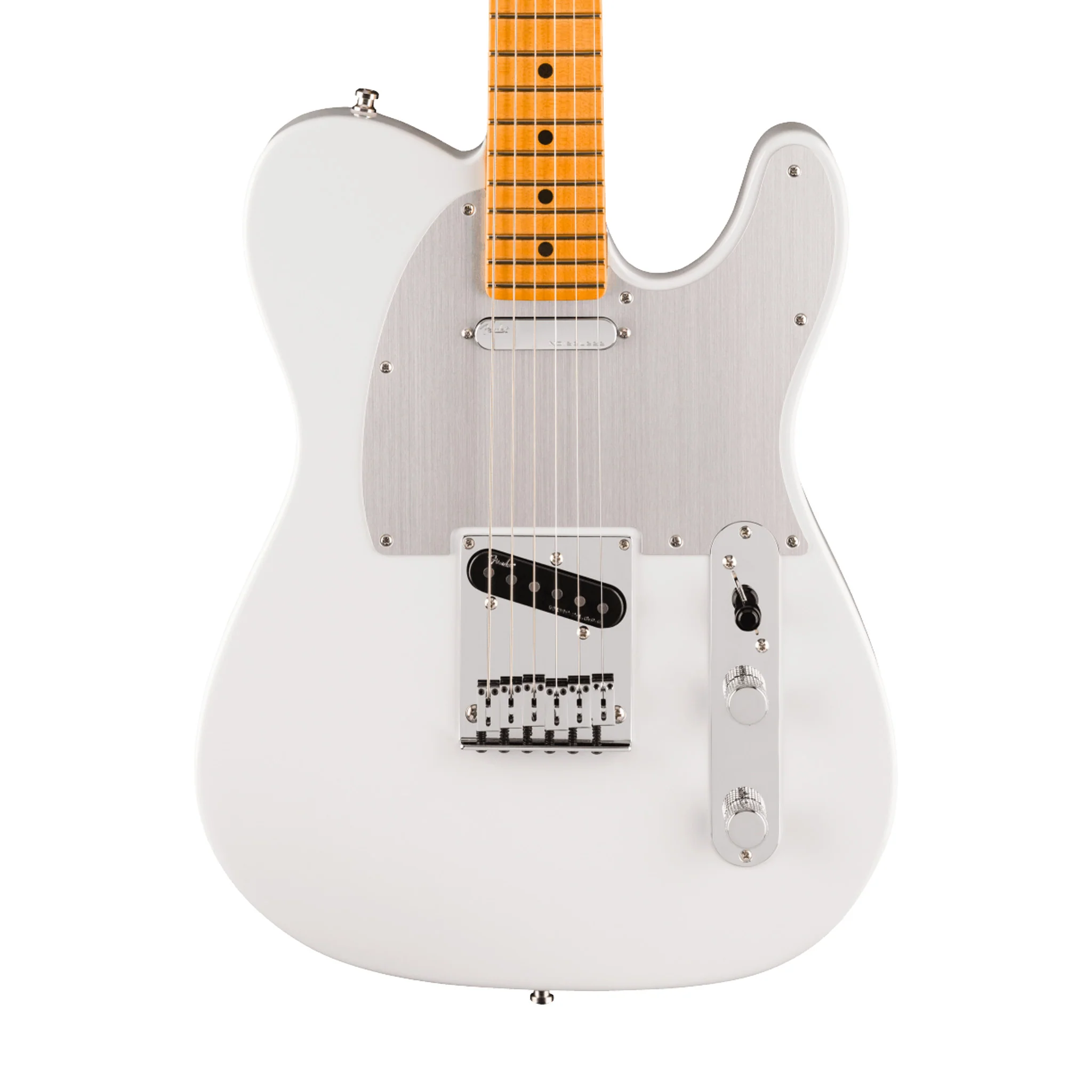 Fender American Ultra II Telecaster Electric Guitar, Maple FB, Avalanche - Image 3