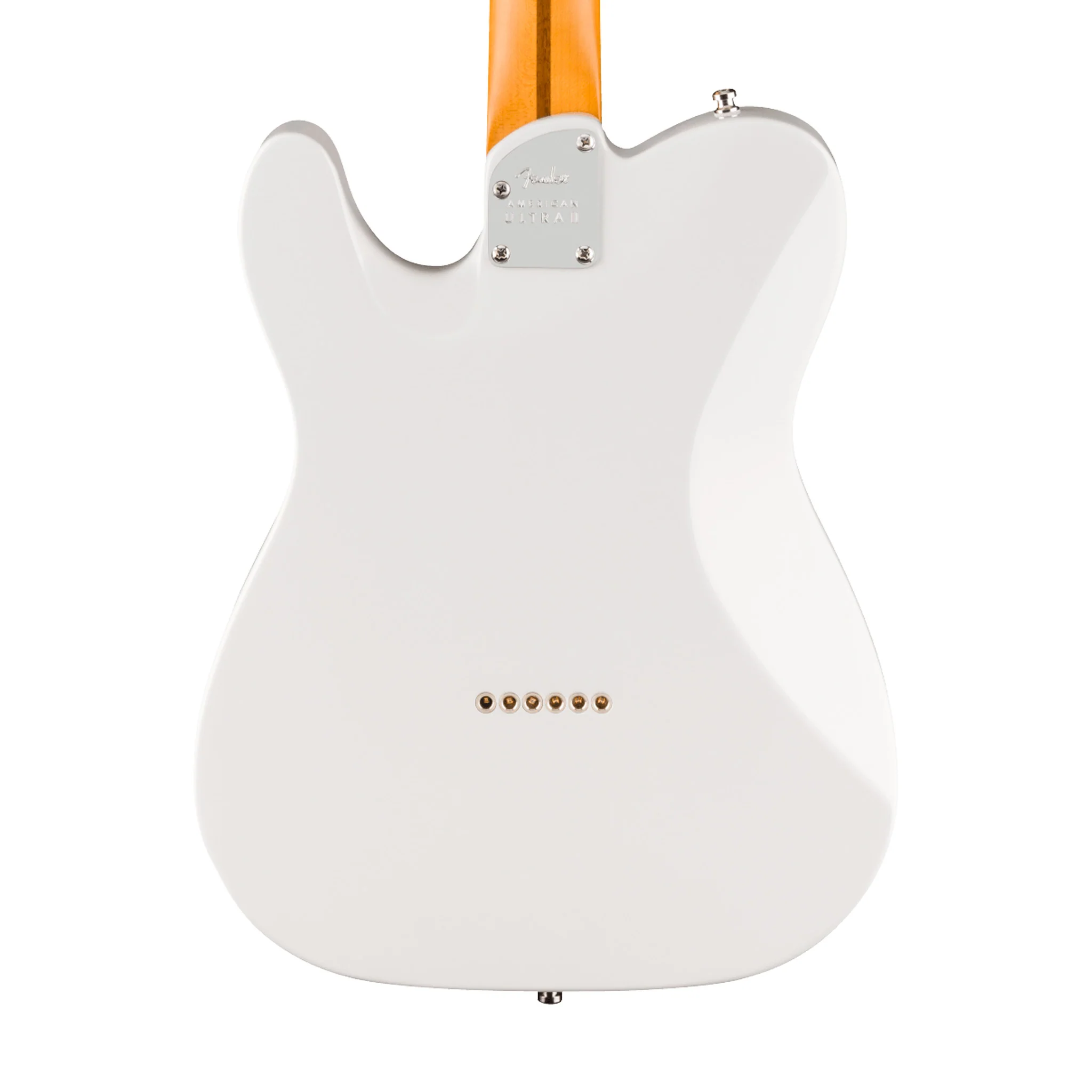 Fender American Ultra II Telecaster Electric Guitar, Maple FB, Avalanche - Image 4