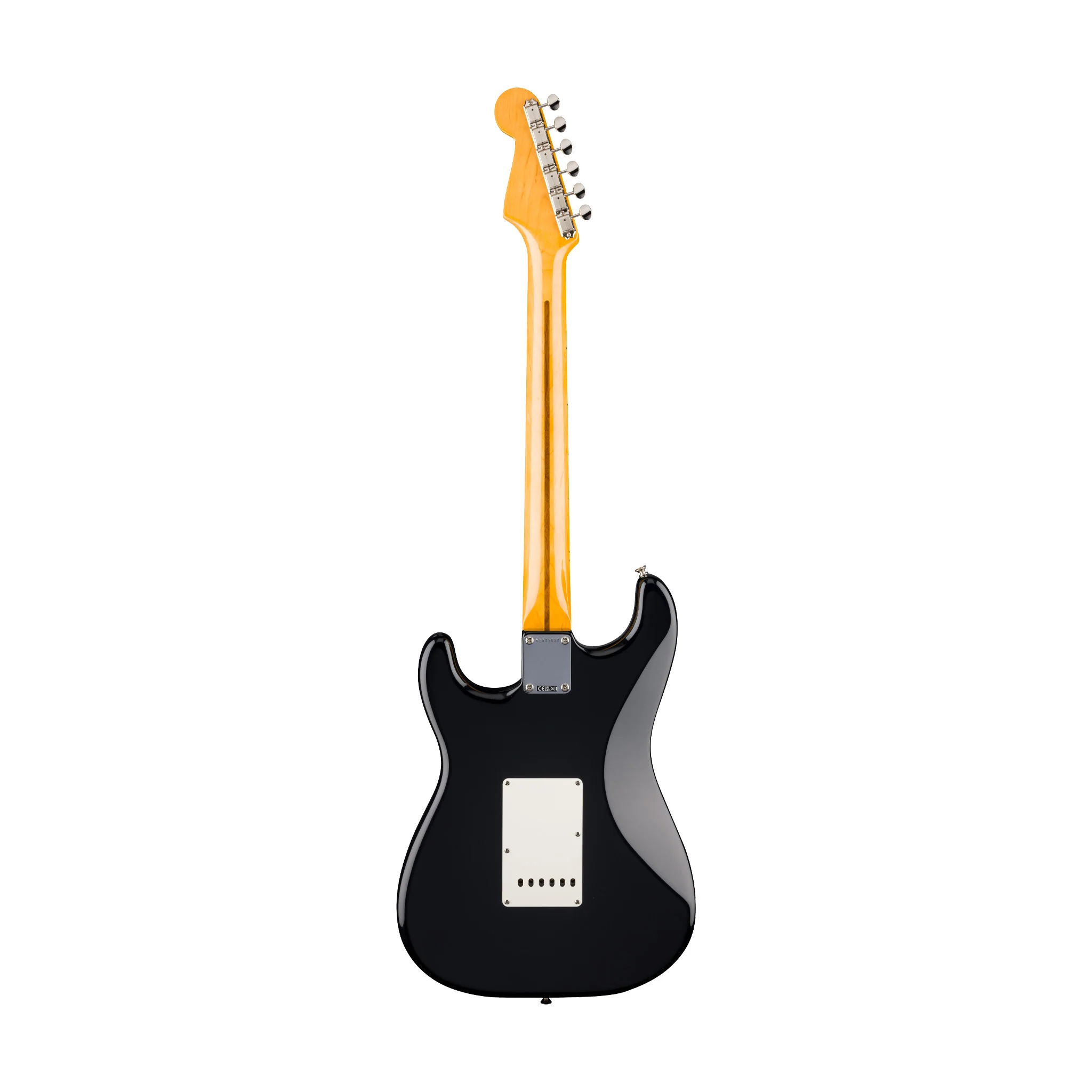 Fender American Vintage II 1957 Stratocaster Electric Guitar, Maple FB, Black - Image 2