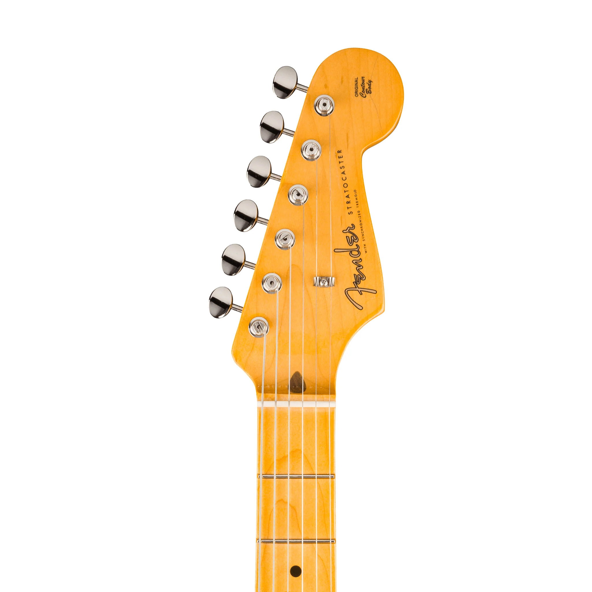 Fender American Vintage II 1957 Stratocaster Electric Guitar, Maple FB, Black - Image 5