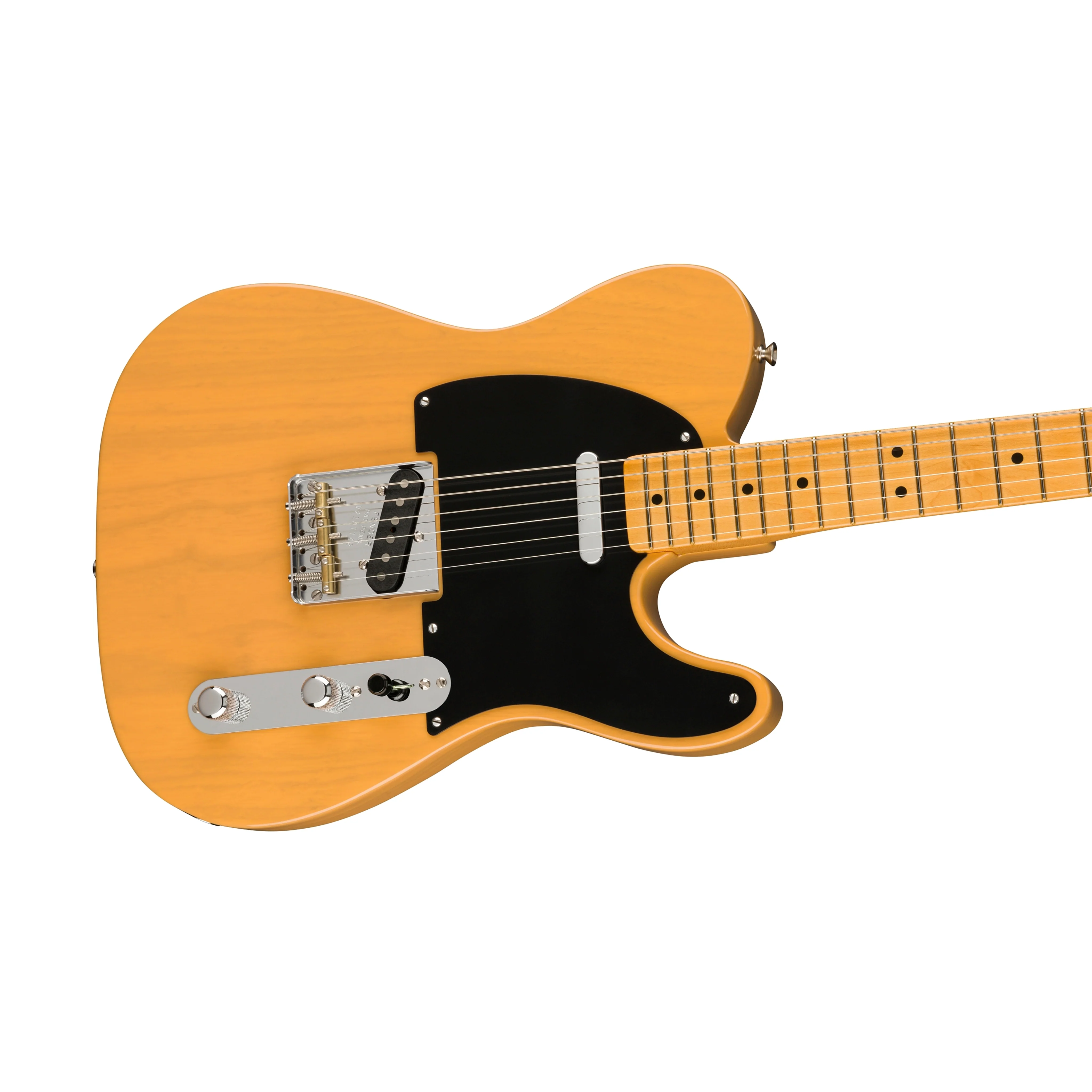 Fender American Vintage II 51 Telecaster Electric Guitar, Maple FB, Butterscotch Blonde - Image 3