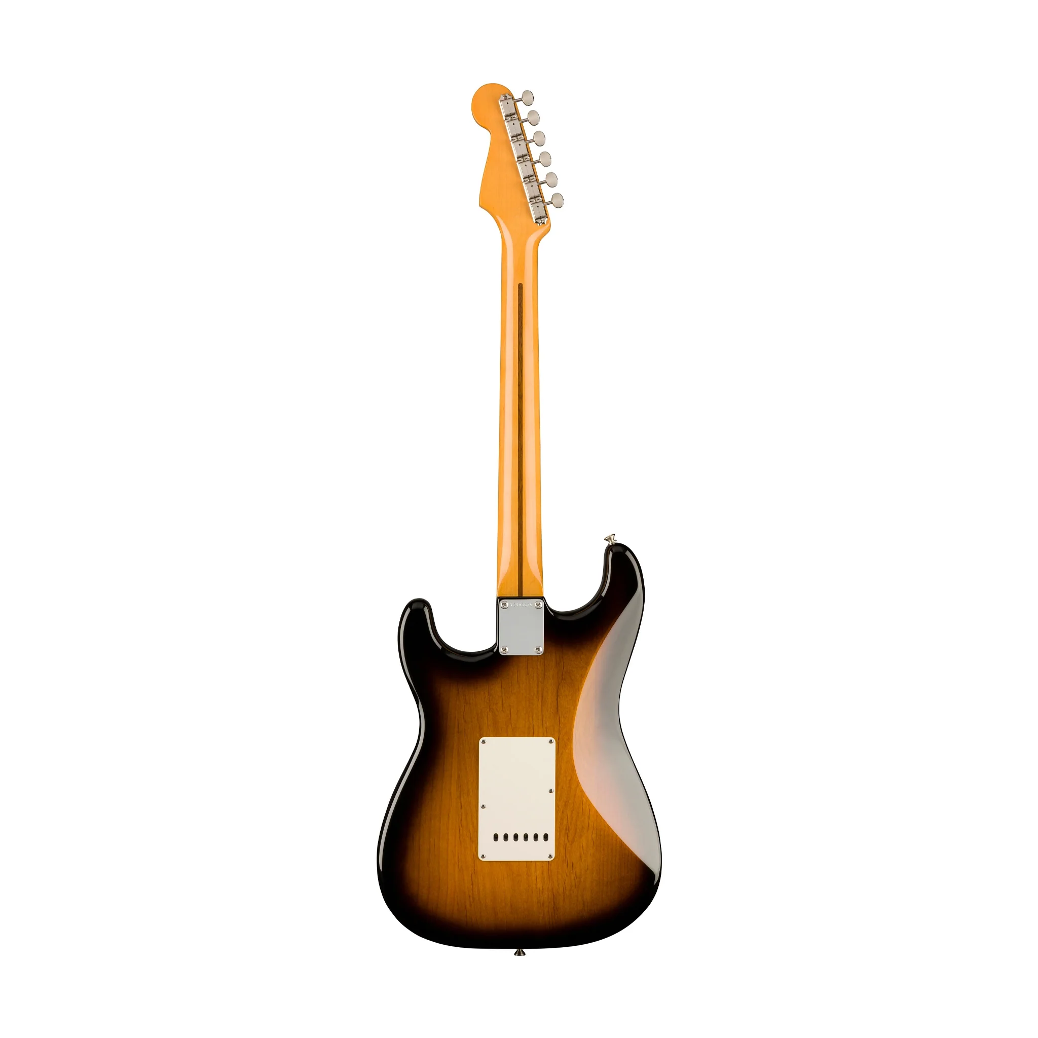 Fender American Vintage II 57 Stratocaster Electric Guitar, Maple FB, 2-Tone Sunburst - Image 2