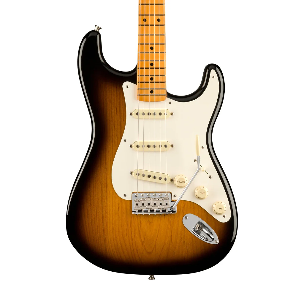 Fender American Vintage II 57 Stratocaster Electric Guitar, Maple FB, 2-Tone Sunburst (B-Stock) - Image 3