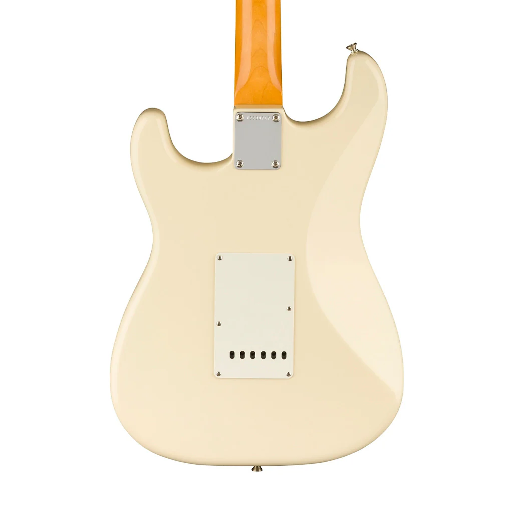 Fender American Vintage II 61 Stratocaster Electric Guitar, RW FB, Olympic White - Image 4