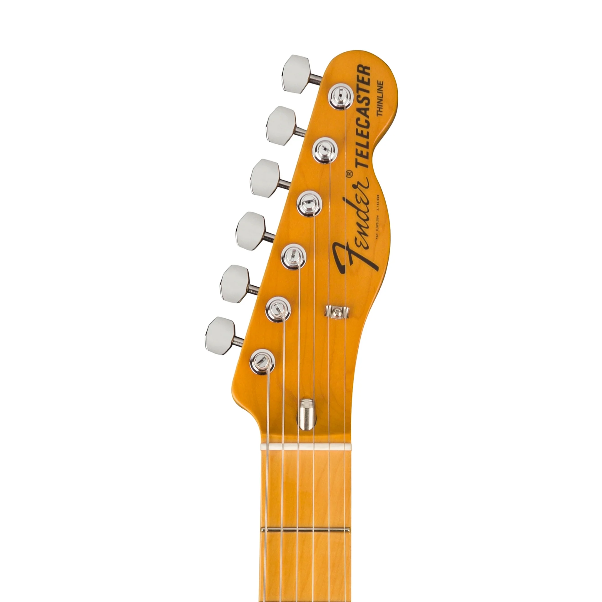 Fender American Vintage II 72 Telecaster Thinline Electric Guitar, Maple FB, 3-Tone Sunburst - Image 6