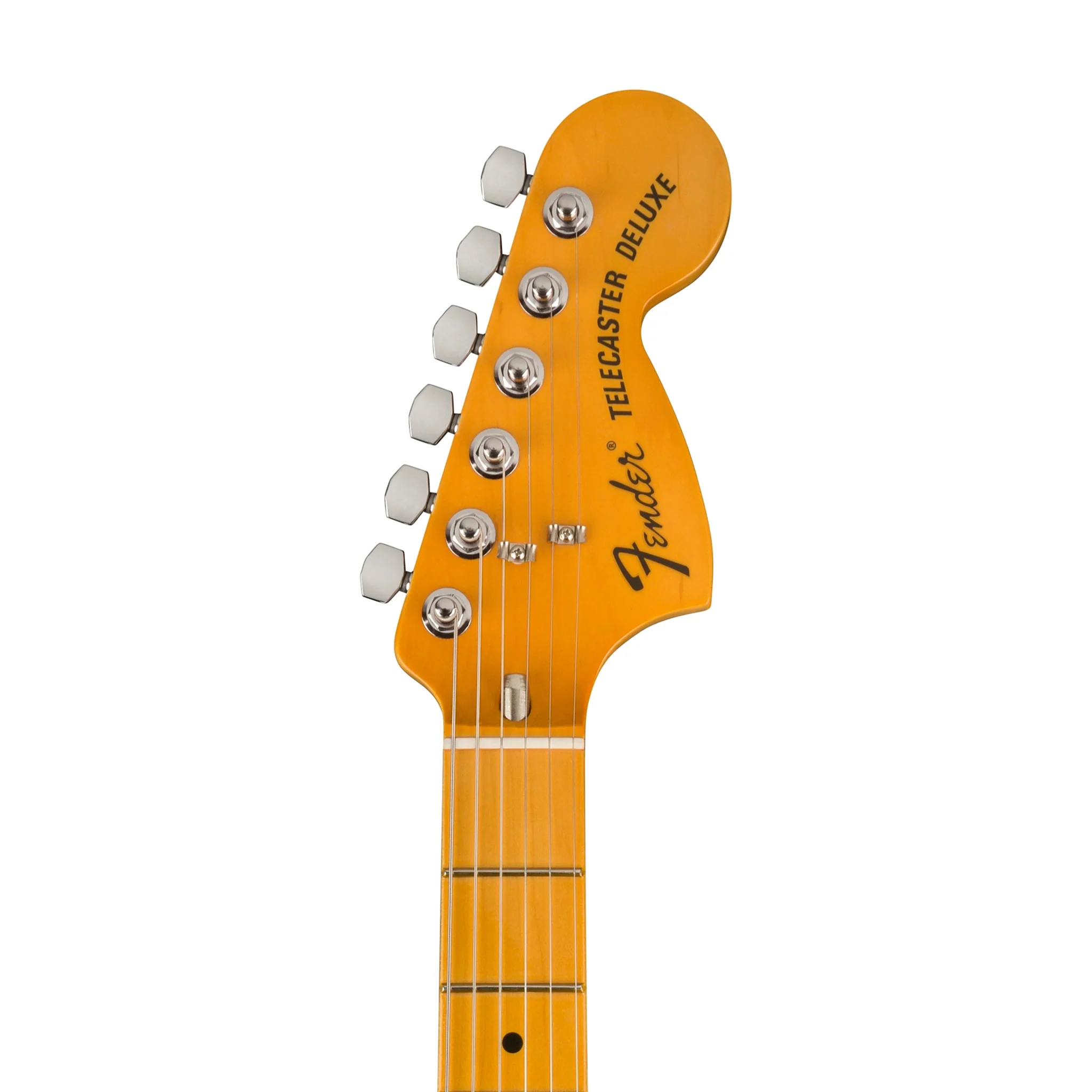 Fender American Vintage II 75 Telecaster Deluxe Electric Guitar, Maple FB, Black - Image 6
