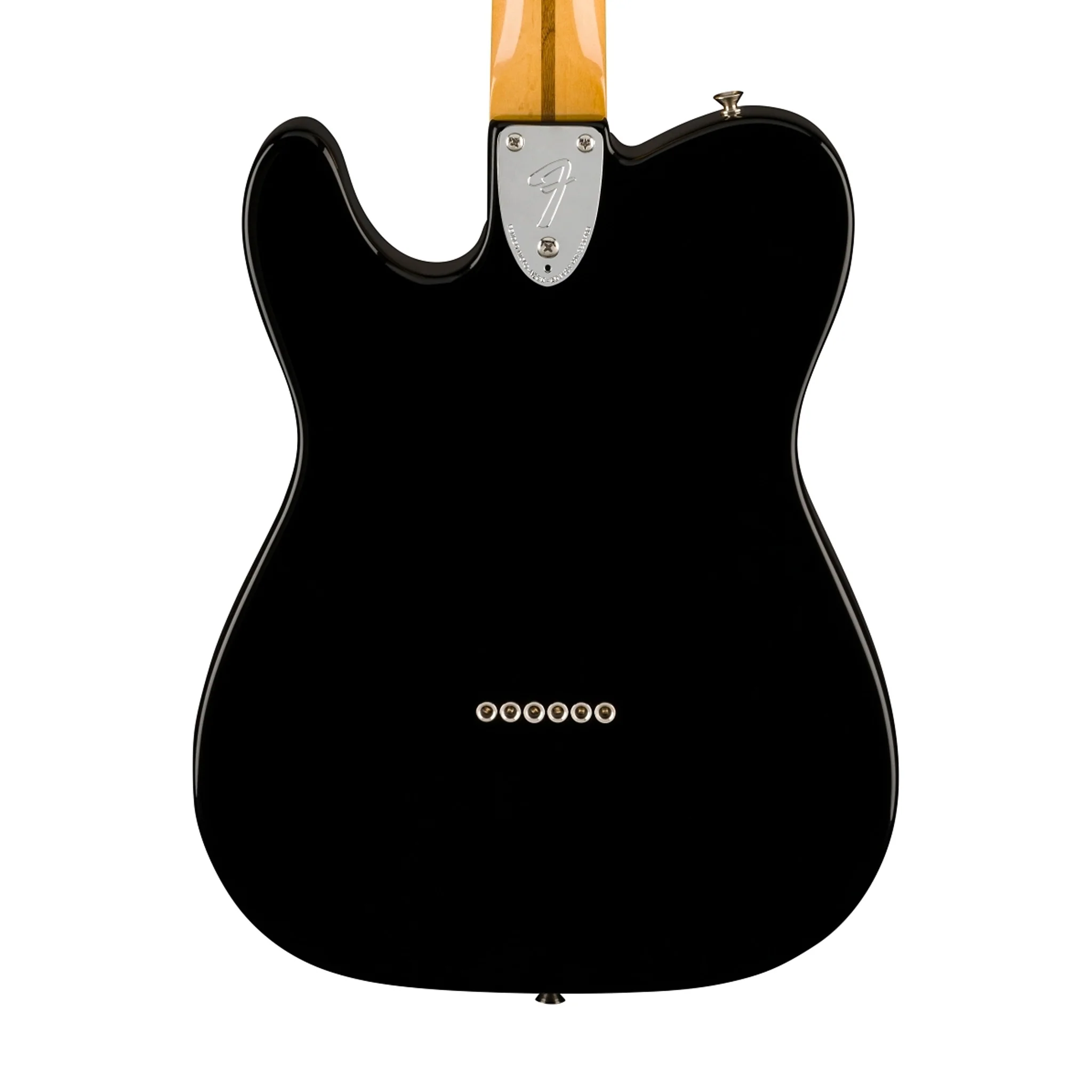 Fender American Vintage II 77 Telecaster Custom Electric Guitar, Maple FB, Black - Image 4