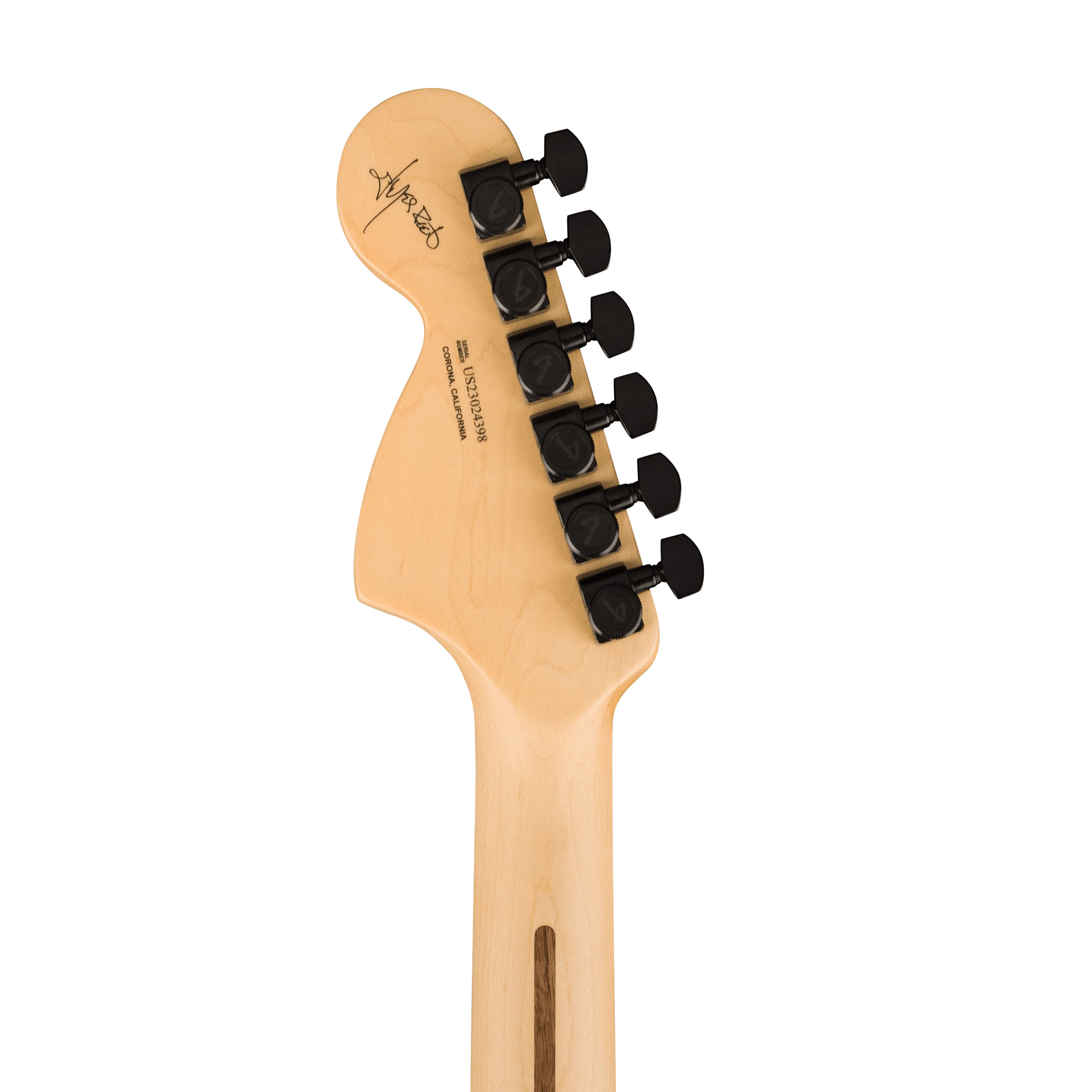 Fender Artist Jim Root Jazzmaster Guitar, Ebony Neck, Flat Black - Image 5