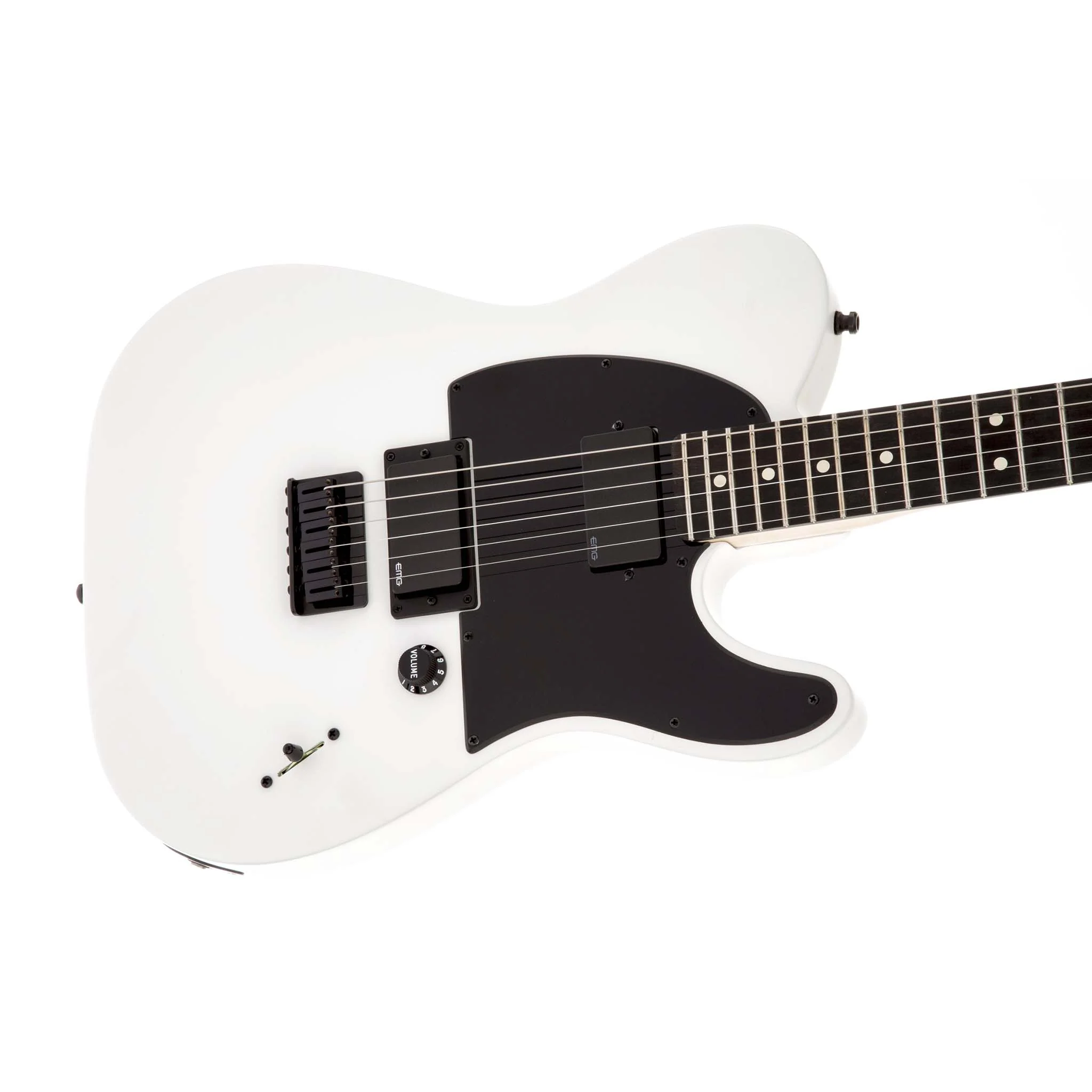 Fender Artist Jim Root Telecaster Guitar, Ebony Neck, Flat White - Image 3