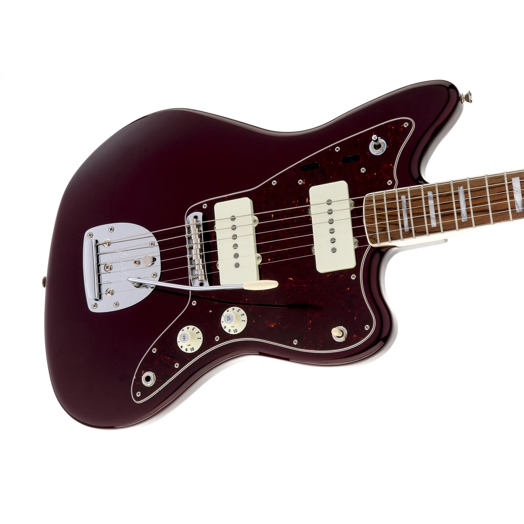 Fender Artist Troy Van Leeuwen Jazzmaster Guitar, RW Neck, Oxblood - Image 3