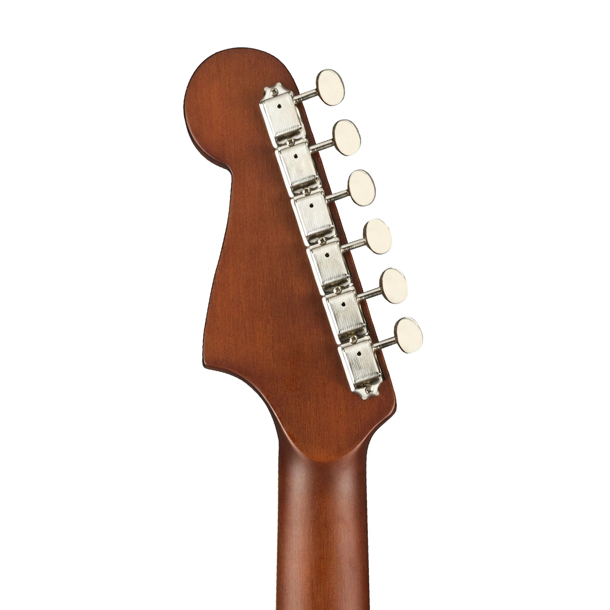 Fender California Malibu Player Small-Bodied Acoustic Guitar, Walnut FB, Burgundy Satin - Image 7