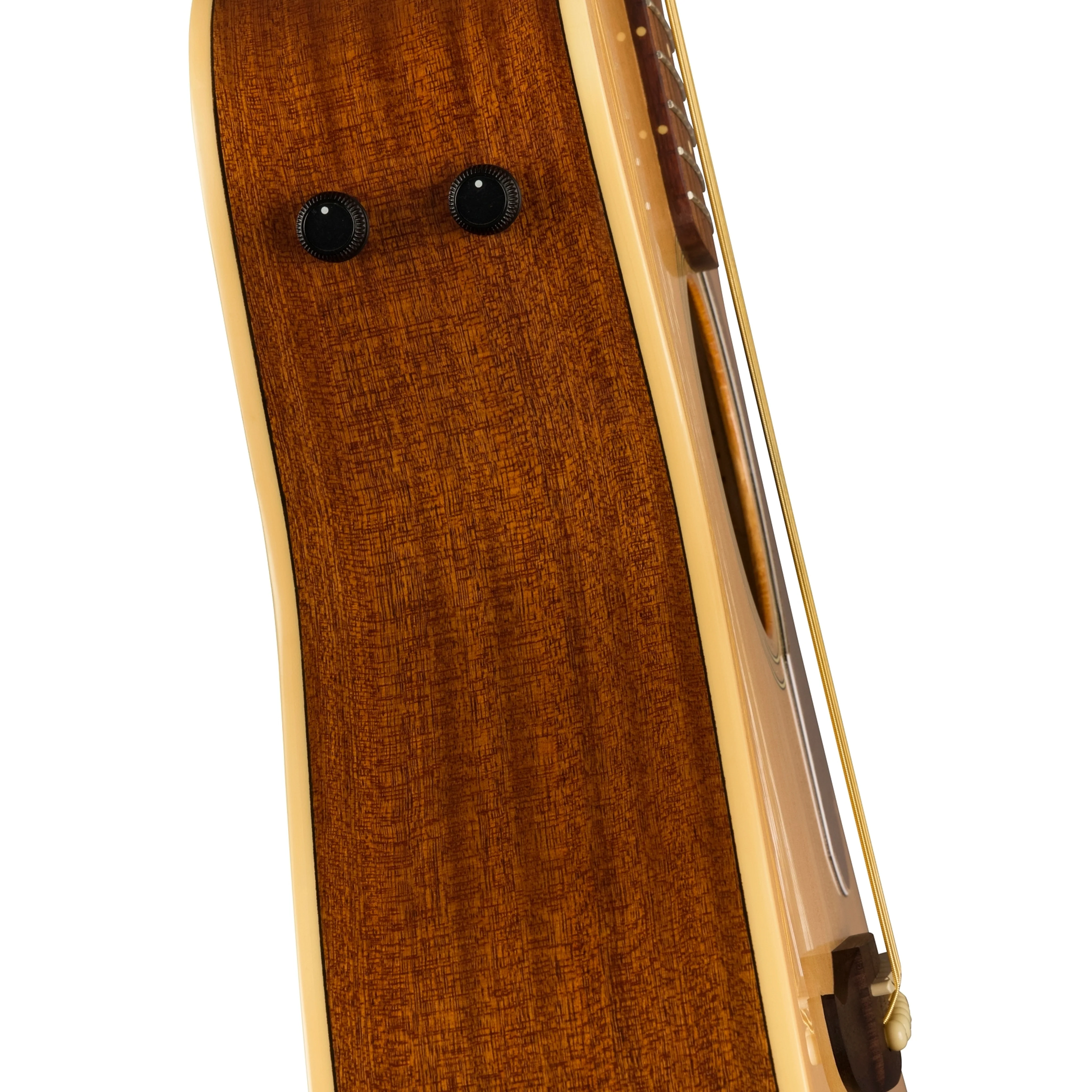 Fender California Malibu Player Small-Bodied Acoustic Guitar, Walnut FB, Natural - Image 9