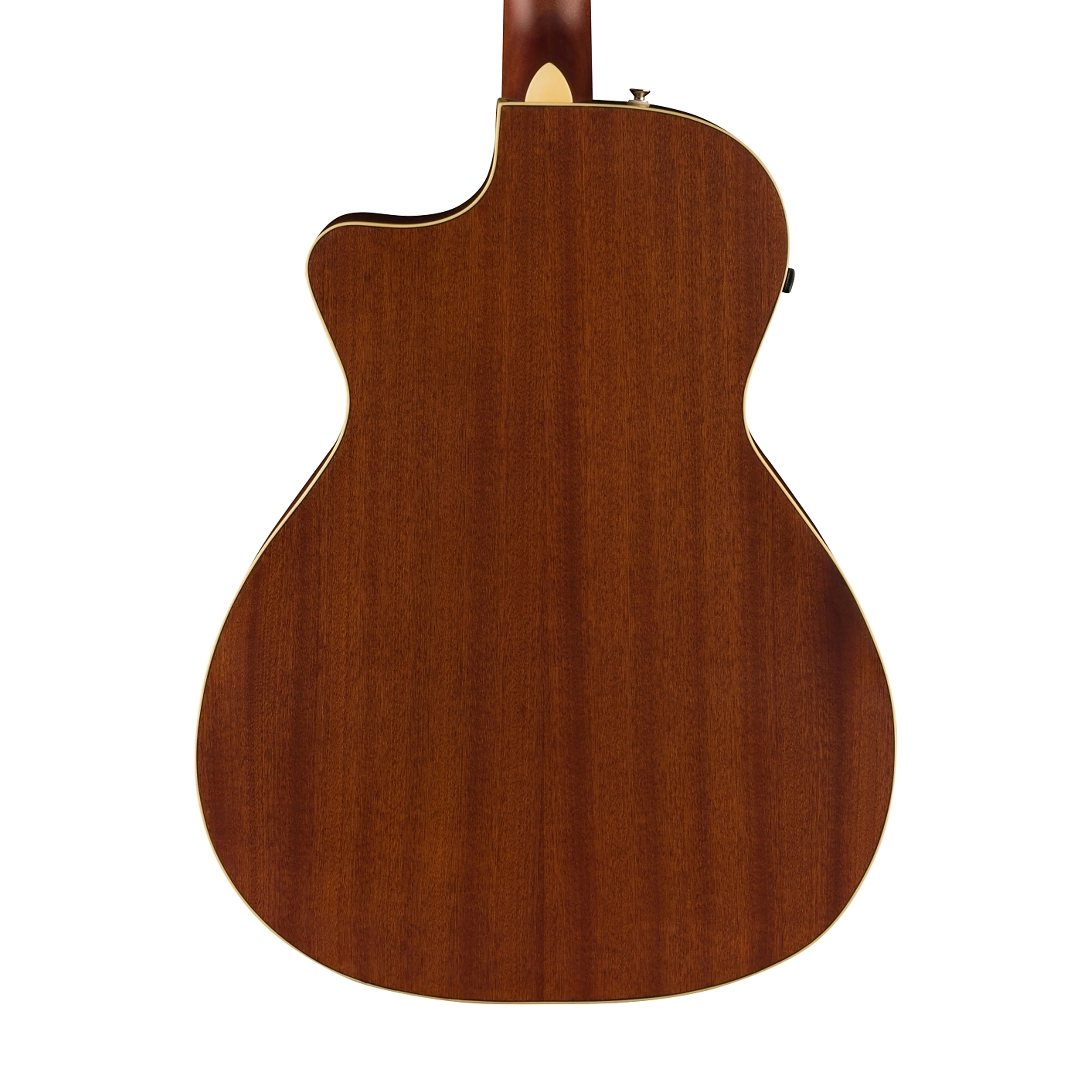 Fender California Newporter Player Medium-Sized Acoustic Guitar, Walnut FB, Surf Green - Image 5