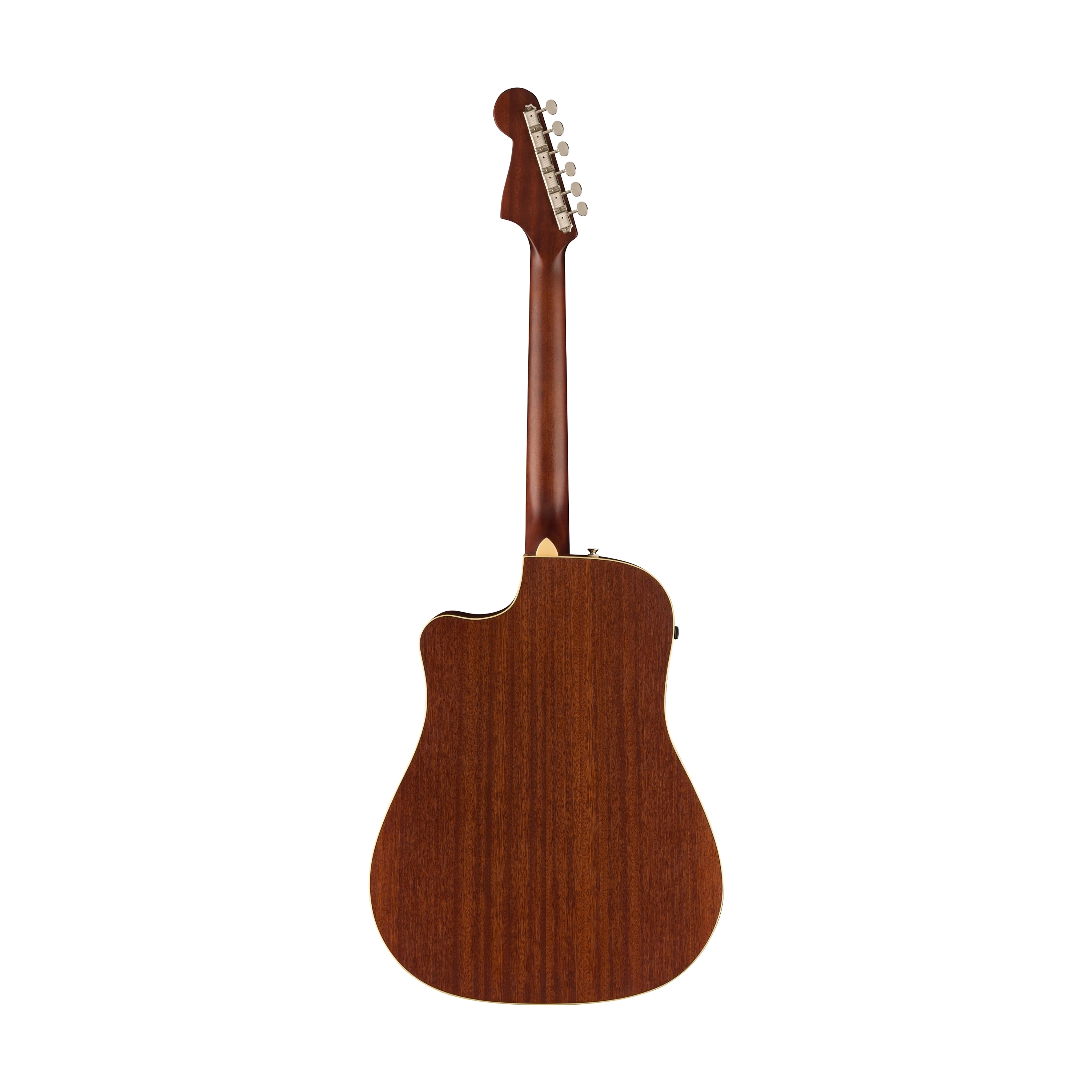 Fender California Redondo Player Acoustic Guitar, Walnut FB, Candy Apple Red - Image 2