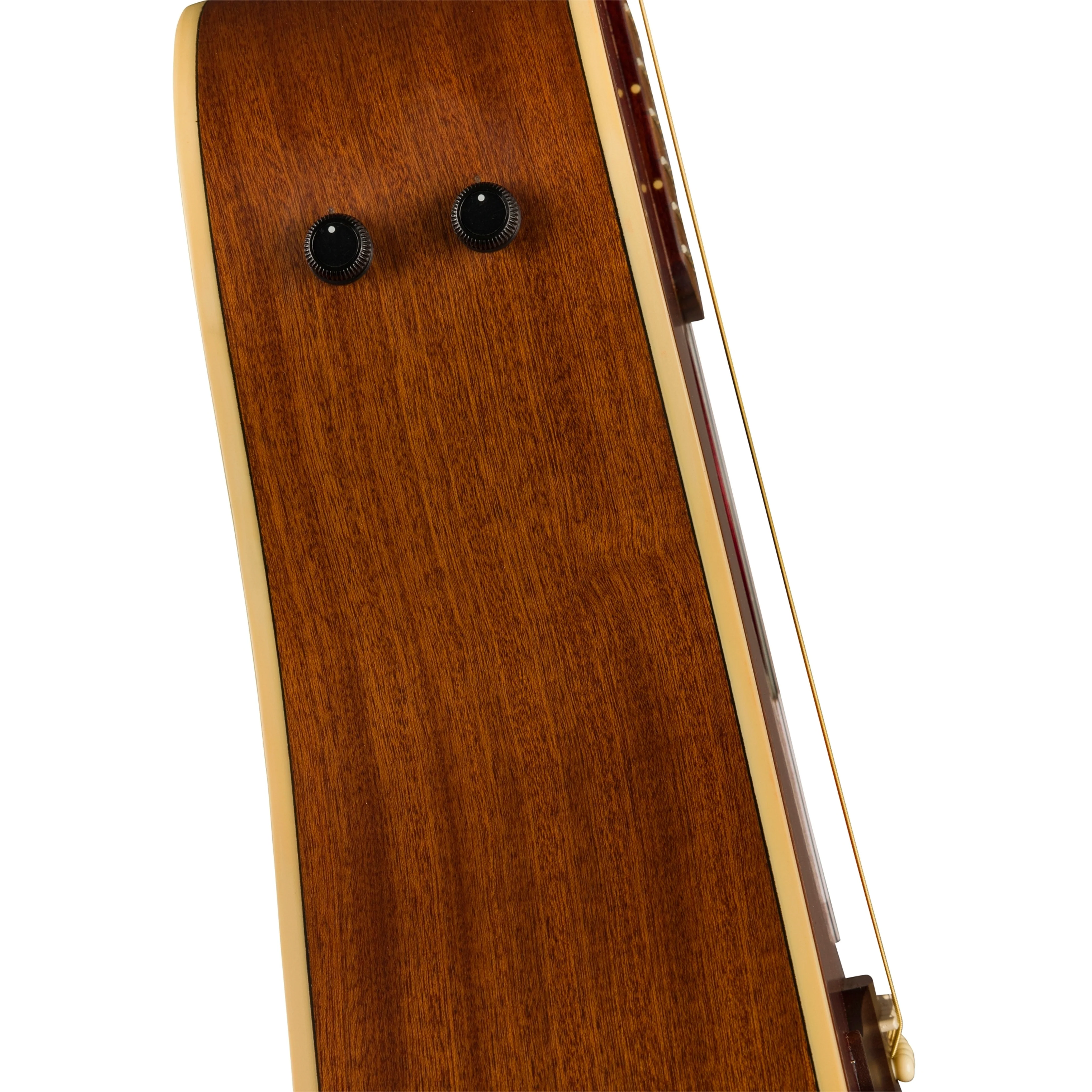 Fender California Redondo Player Acoustic Guitar, Walnut FB, Candy Apple Red - Image 9