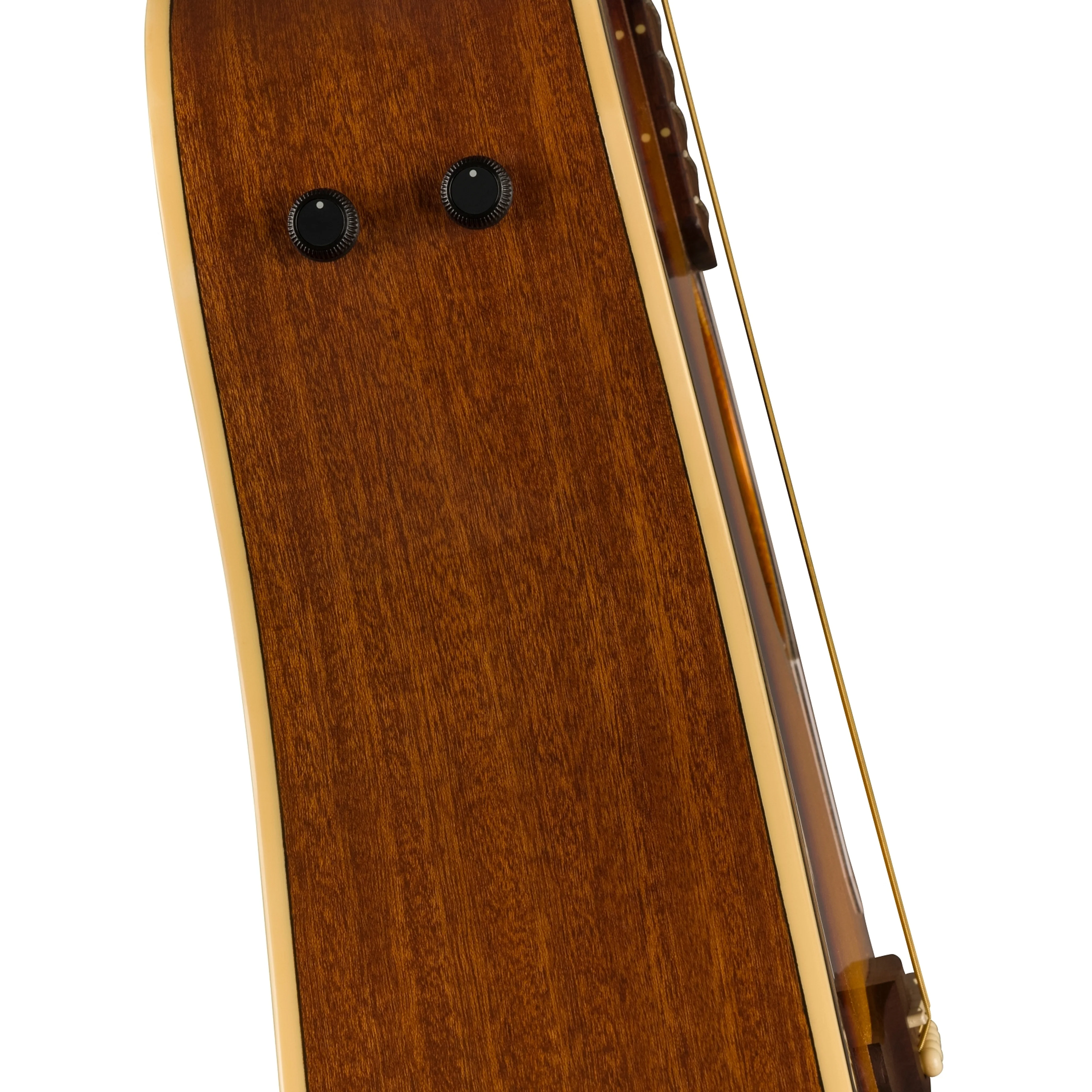 Fender California Redondo Player Acoustic Guitar, Walnut FB, Sunburst - Image 9