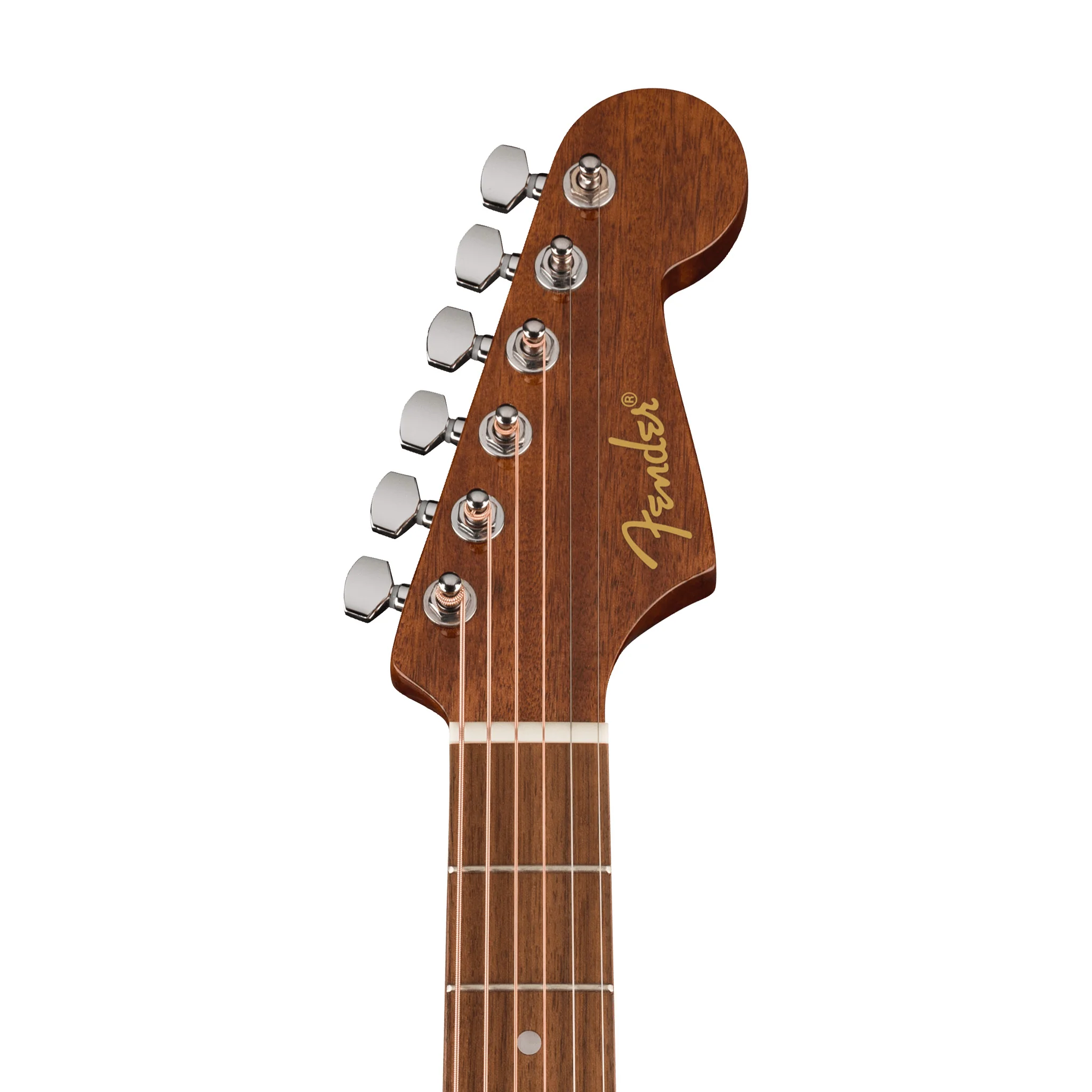 Fender California Standard Redondo Mini Guitar w/Bag, Natural - Image 5